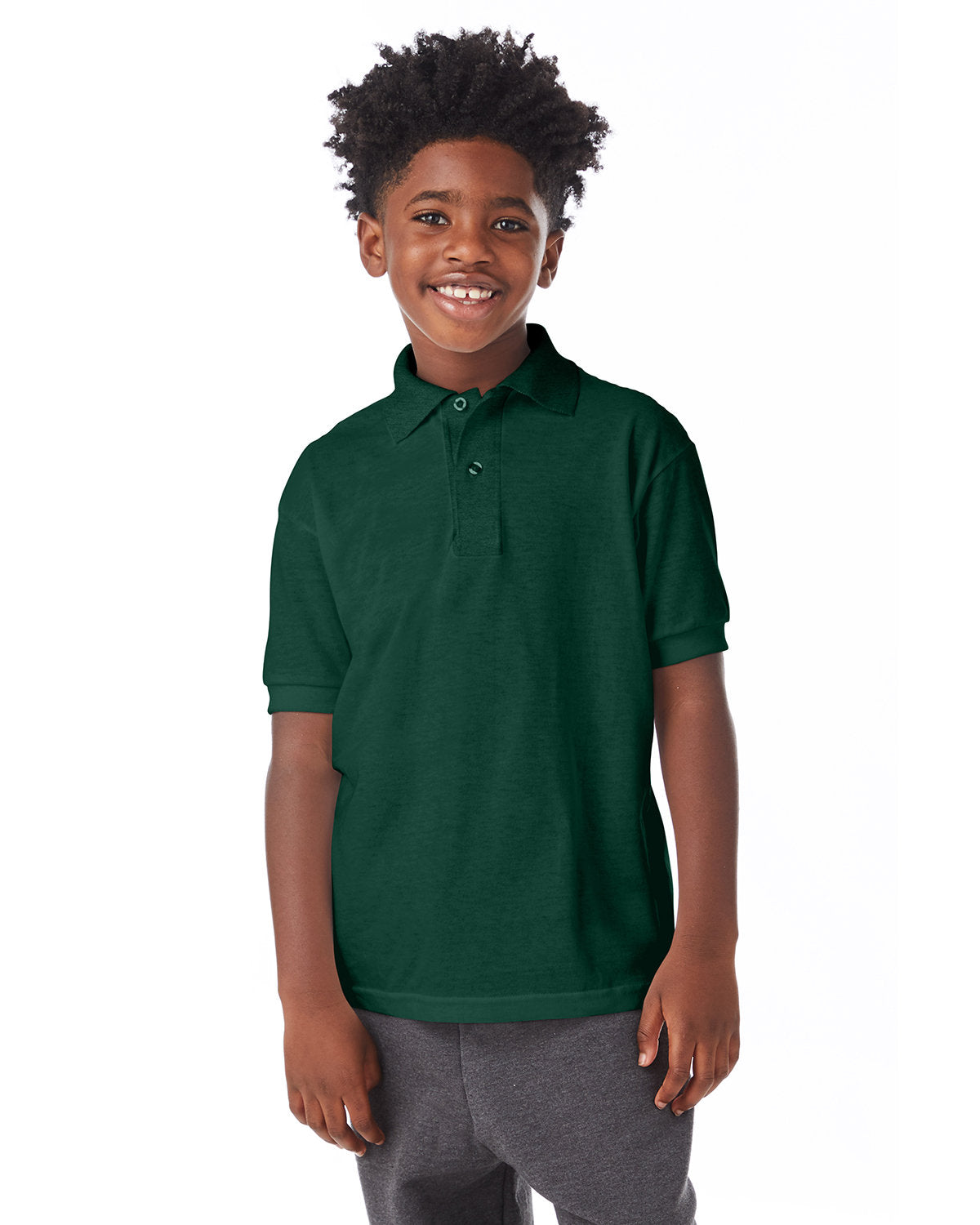 STYLE-AND-SUSTAINABILITY-COMBINED-HANES-YOUTH-ECOSMARTÃ‚Â®-JERSEY-KNIT-POLO-MADE-WITH-50-50-ECO-FRIENDLY-BLEND