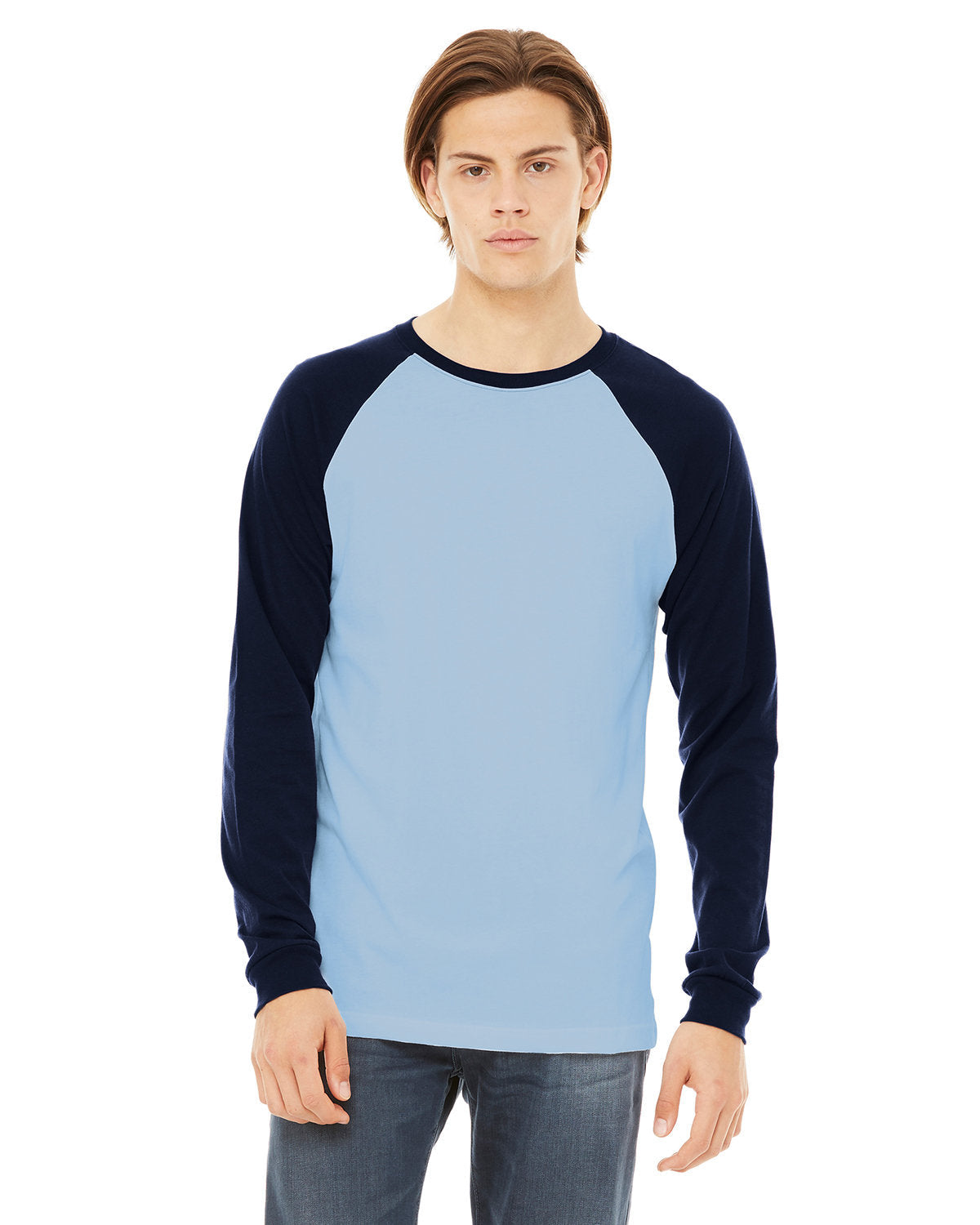 Men's Jersey Long-Sleeve Baseball T-Shirt - Apparel Globe