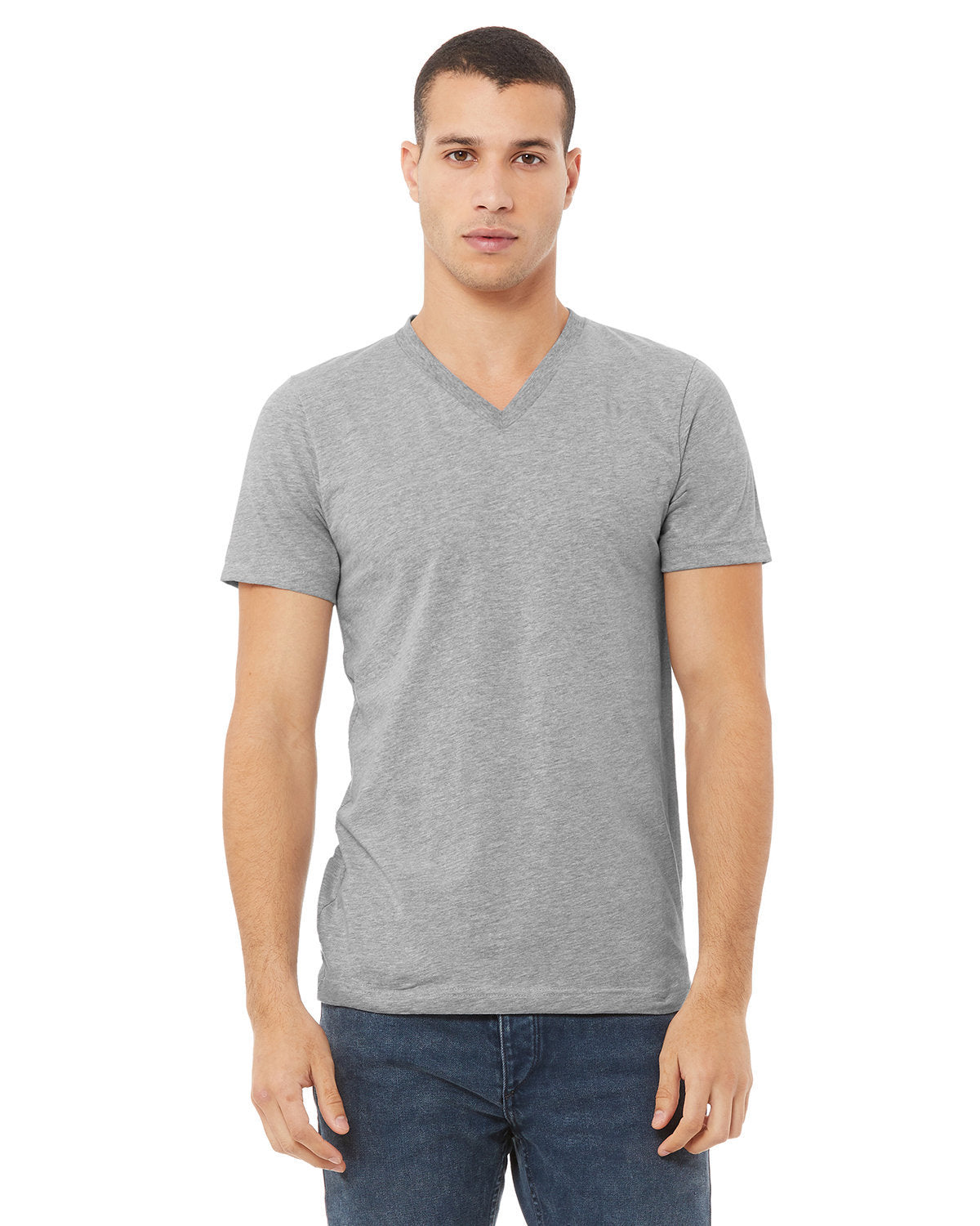 EFFORTLESSLY-CHIC-DISCOVER-THE-BELLA-CANVAS-UNISEX-CVC-JERSEY-V-NECK-T-SHIRT