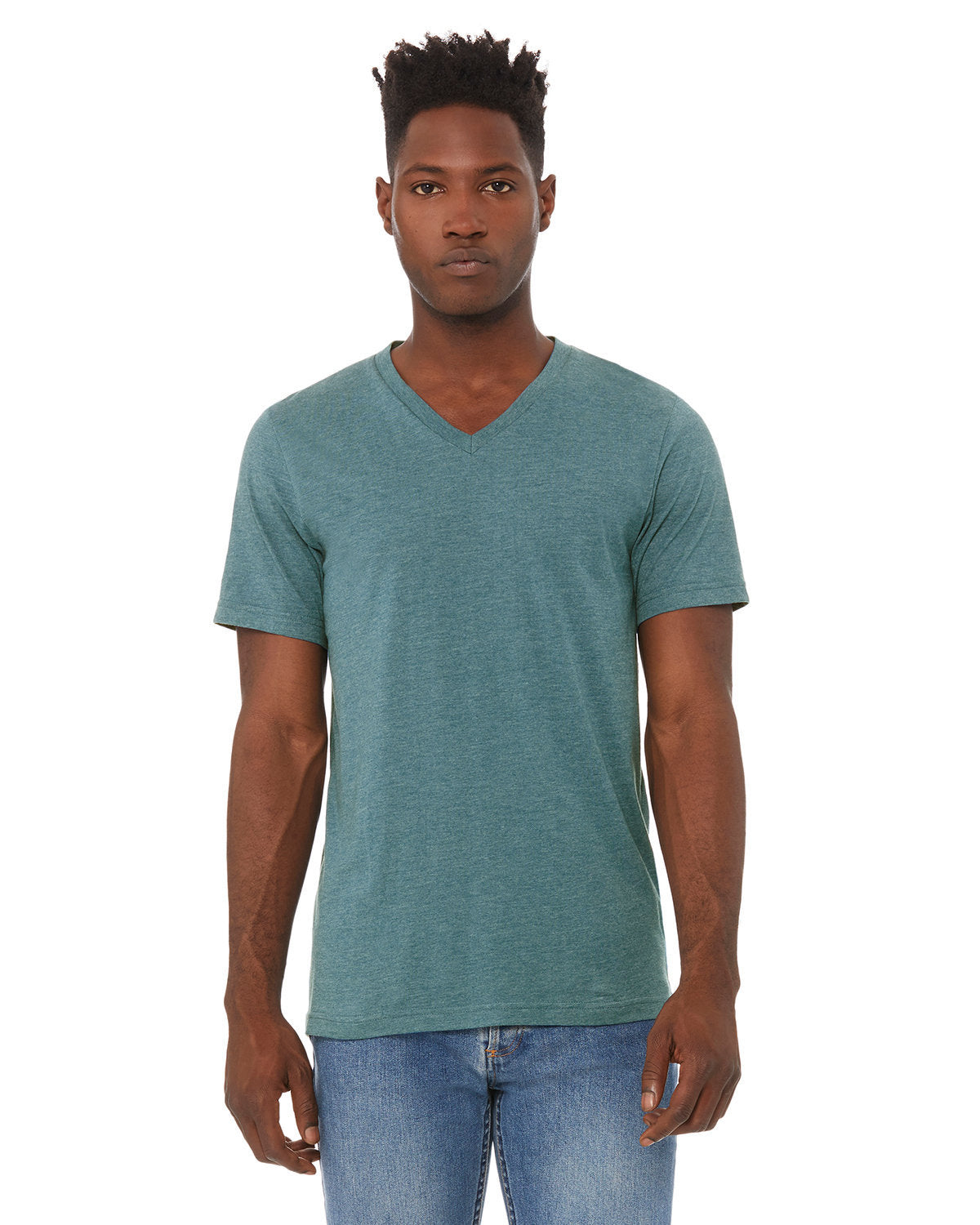 EFFORTLESSLY-CHIC-DISCOVER-THE-BELLA-CANVAS-UNISEX-CVC-JERSEY-V-NECK-T-SHIRT