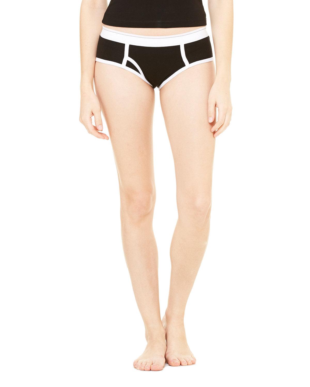 Ladies' Cotton/Spandex Boyfriend Brief - Apparel Globe