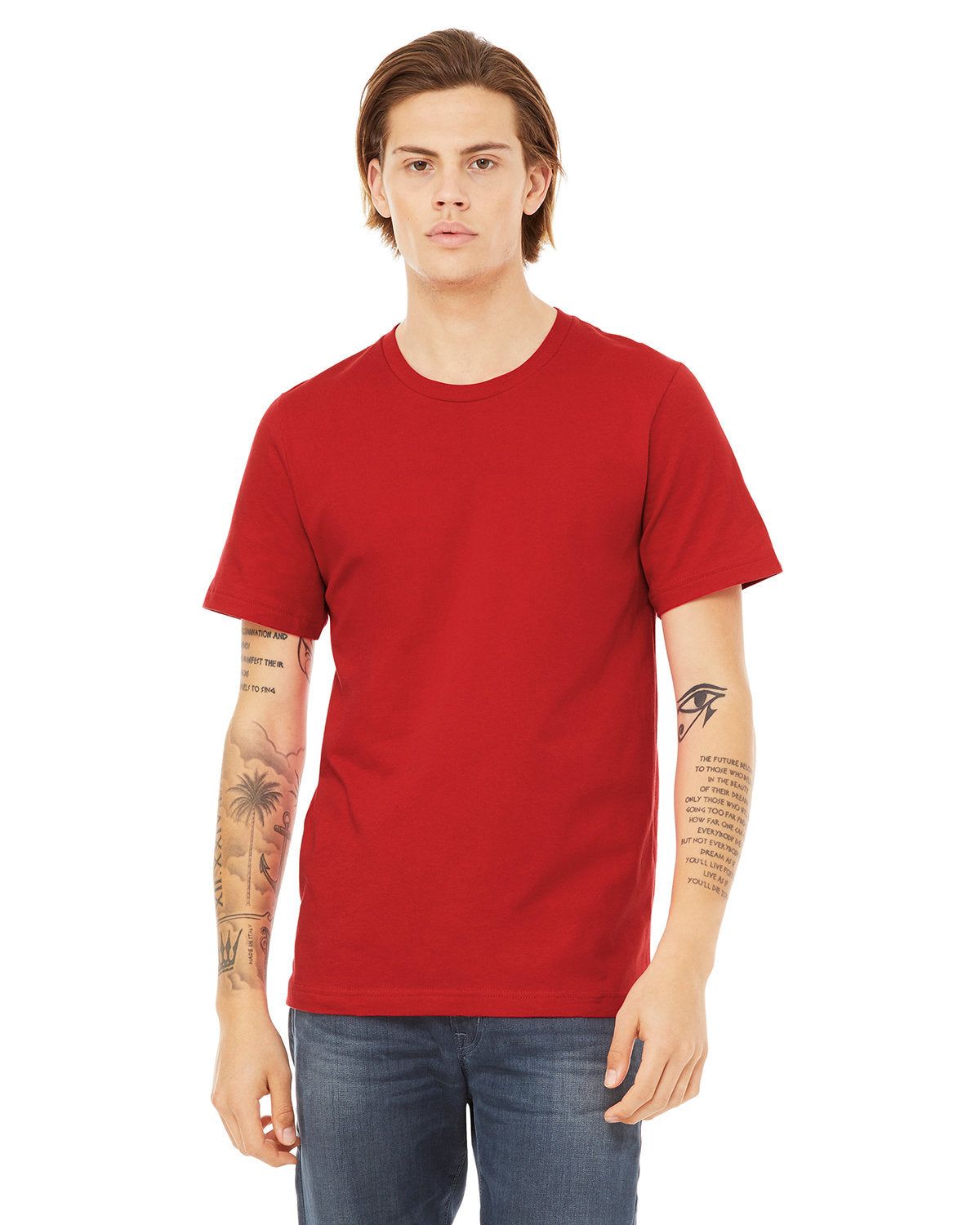 Unisex Heavyweight 5.5 oz. Crew T-Shirt - Apparel Globe