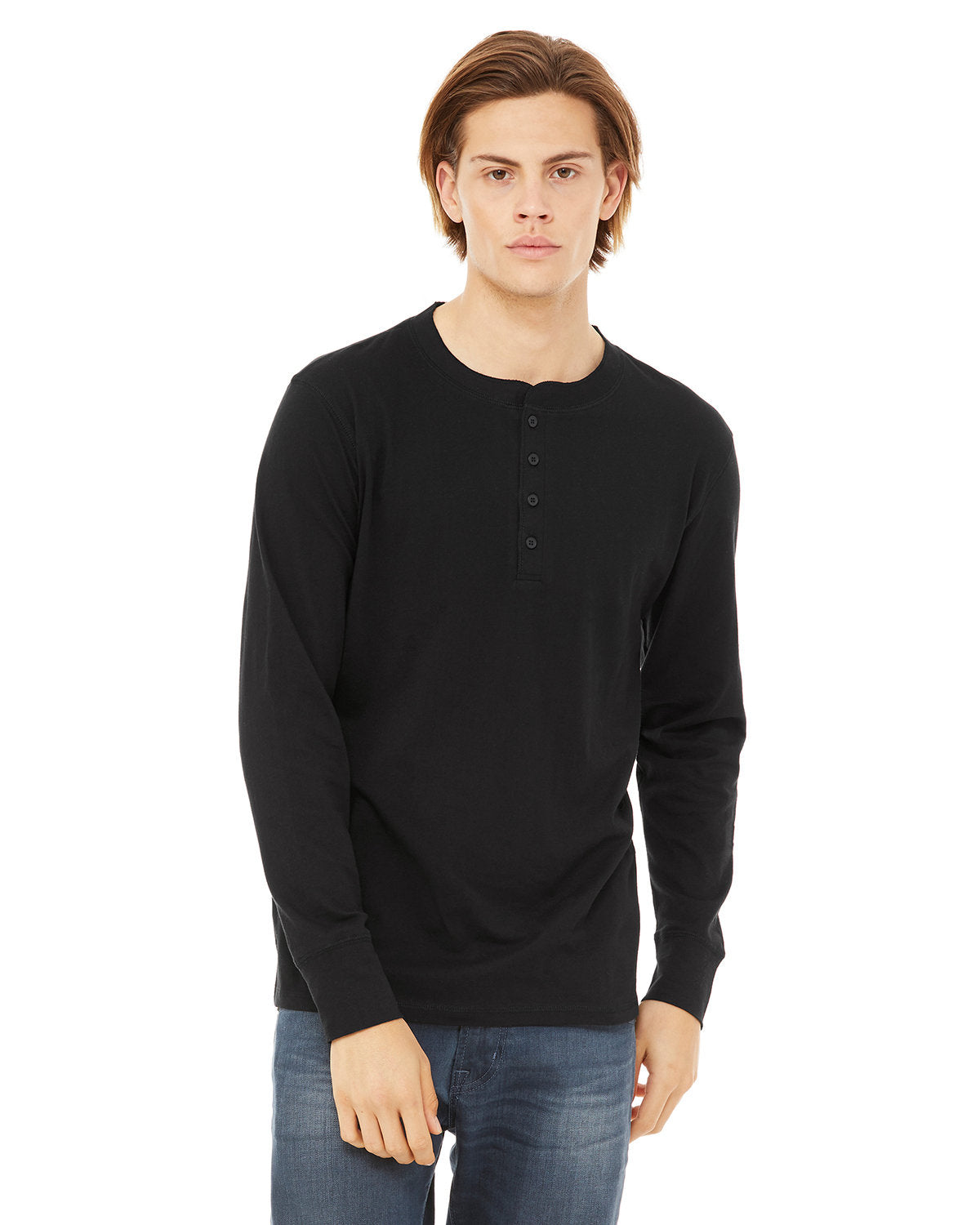 CLASSIC-COMFORT-BELLA-CANVAS-MENS-JERSEY-LONG-SLEEVE-HENLEY-FOR-TIMELESS-STYLE-AND-COZY-APPEAL