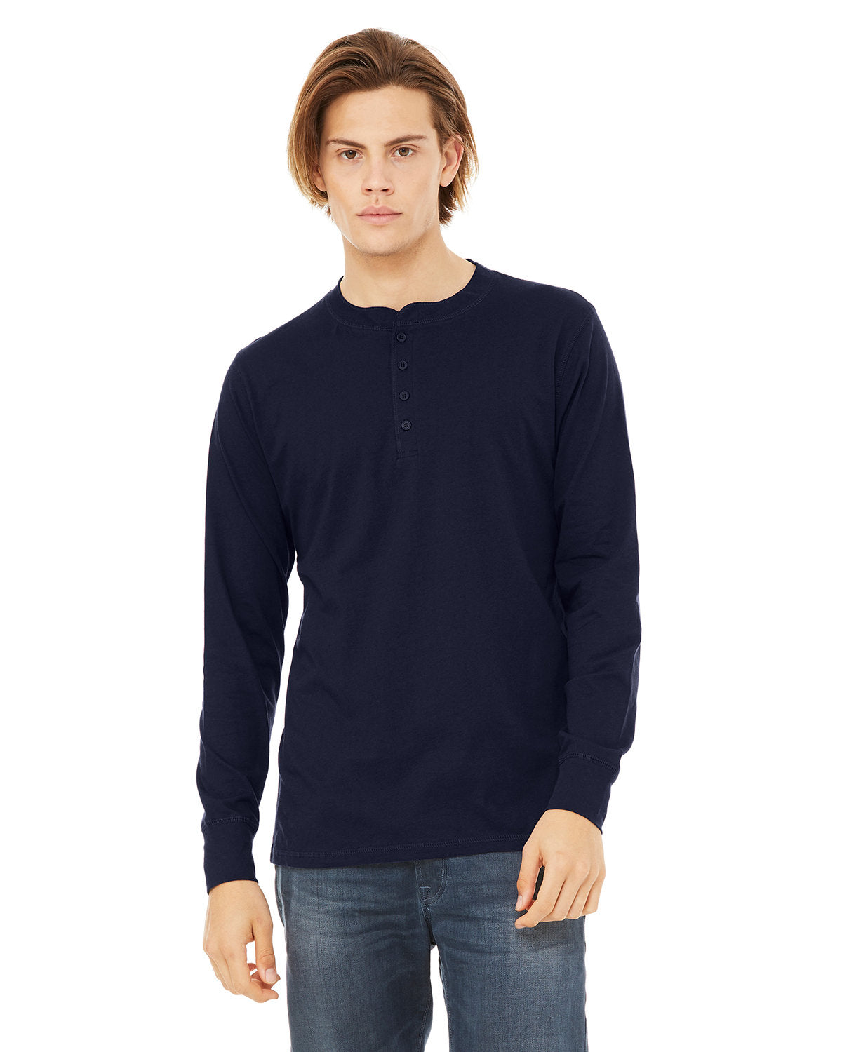 CLASSIC-COMFORT-BELLA-CANVAS-MENS-JERSEY-LONG-SLEEVE-HENLEY-FOR-TIMELESS-STYLE-AND-COZY-APPEAL