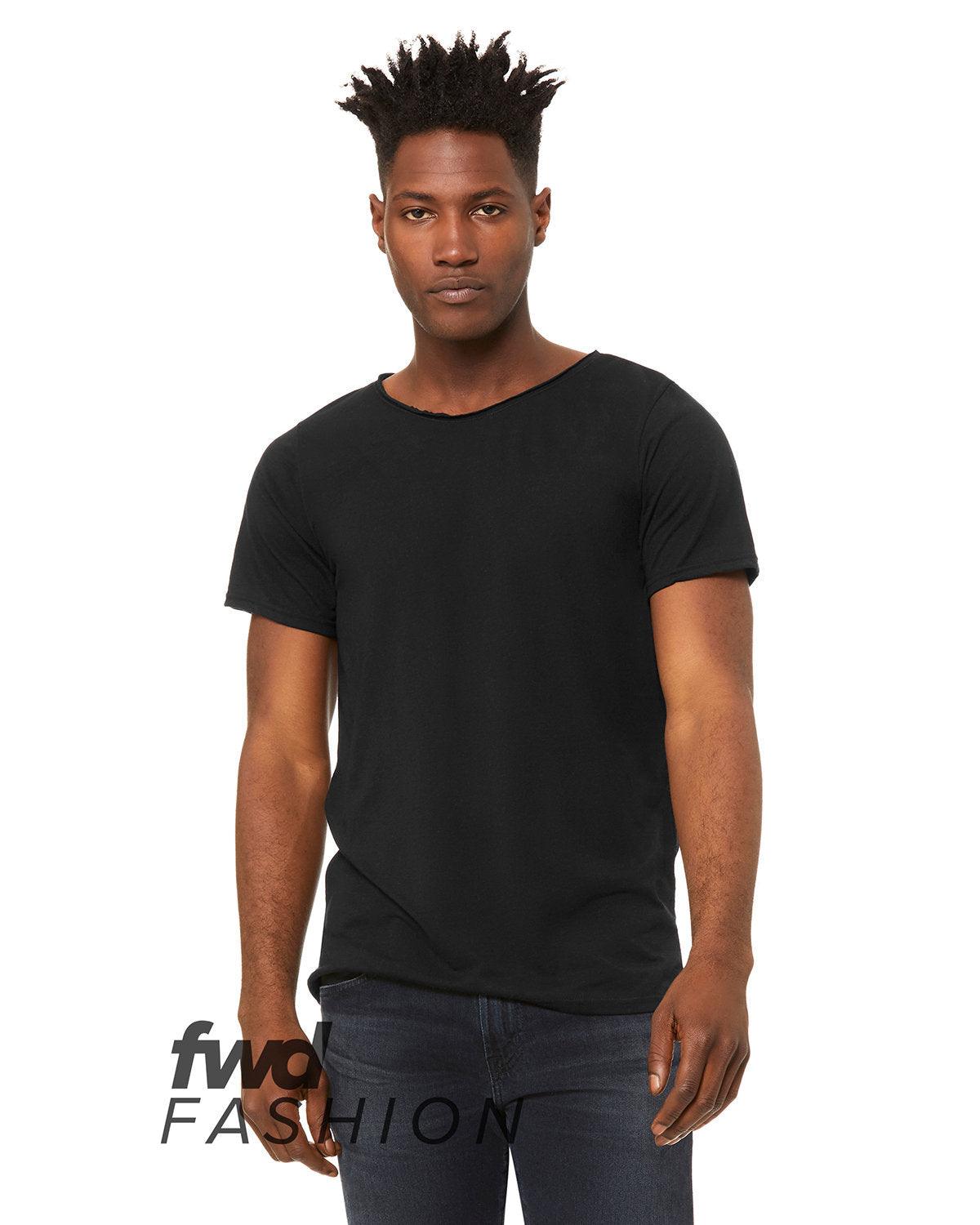 FWD Fashion Unisex Triblend Raw Neck T-Shirt - Apparel Globe