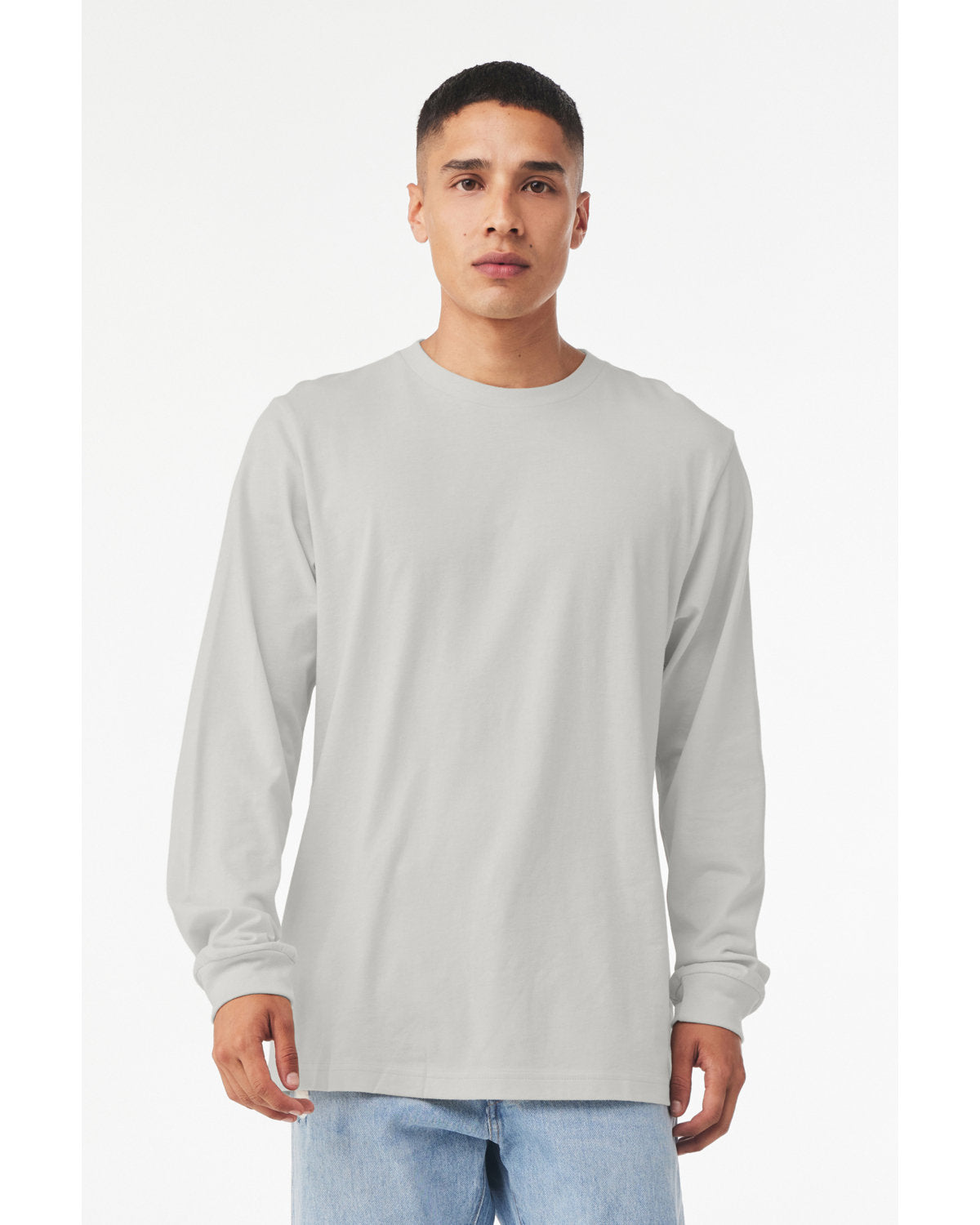 Timeless Comfort: Bella + Canvas Unisex CVC Jersey Long-Sleeve T-Shirt