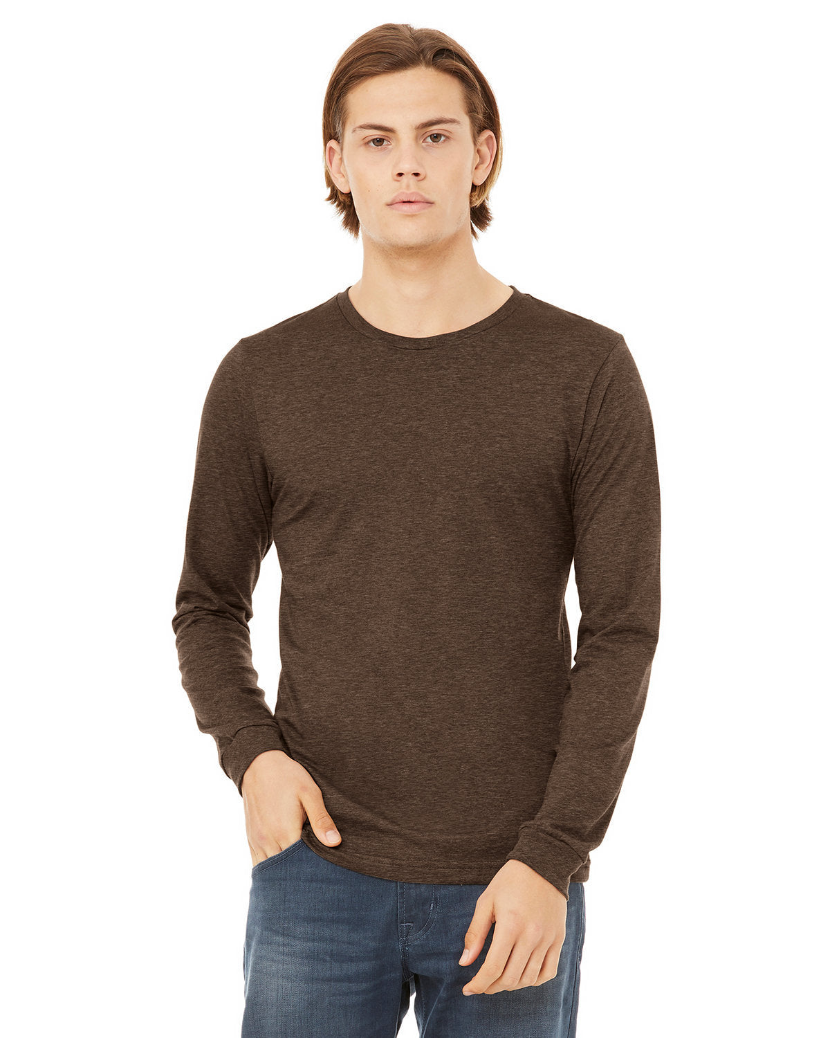 Bella + Canvas Unisex CVC Jersey Long-Sleeve T-Shirt: Versatile Comfort and Modern Style