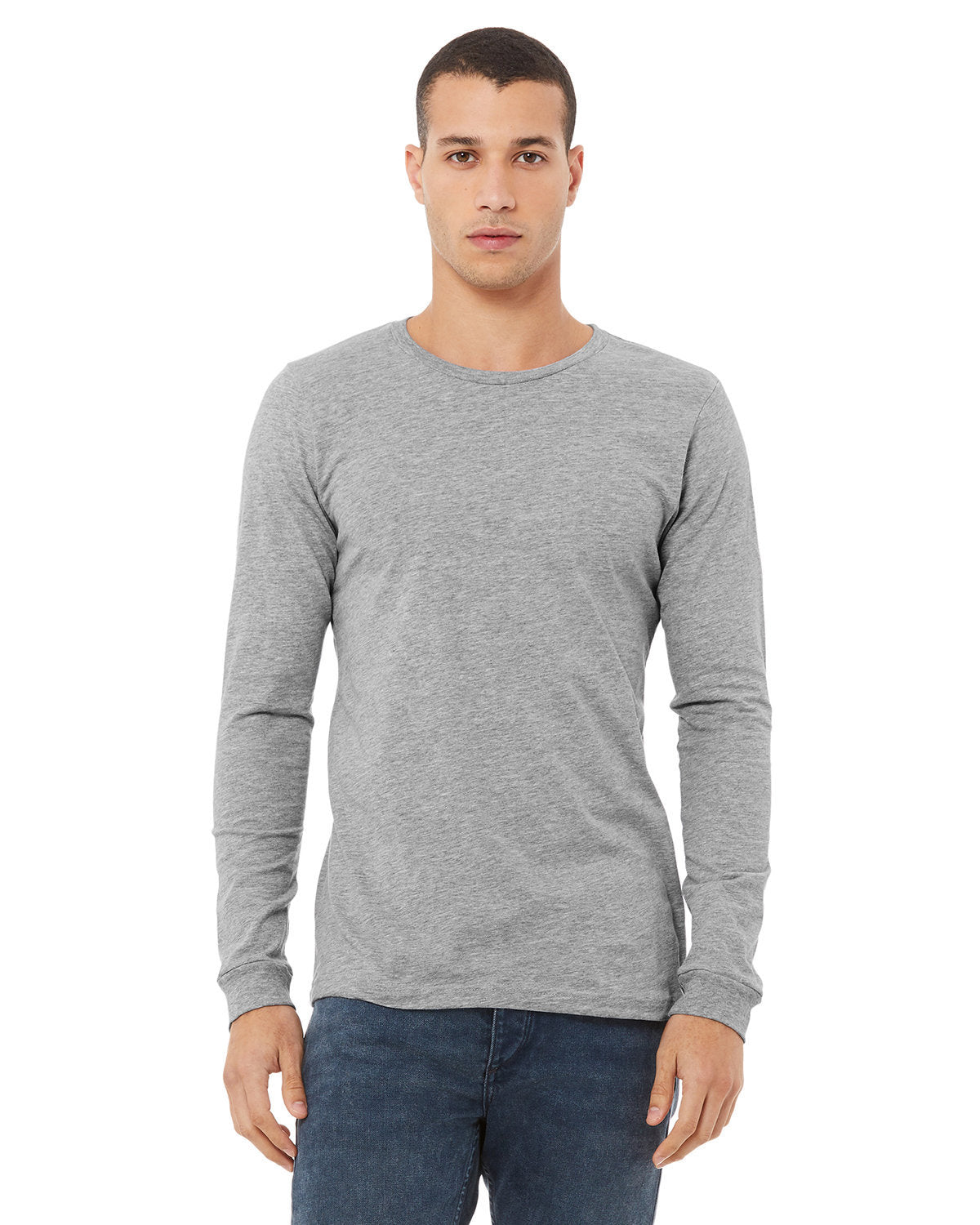 Bella + Canvas Unisex CVC Jersey Long-Sleeve T-Shirt: Versatile Comfort and Modern Style