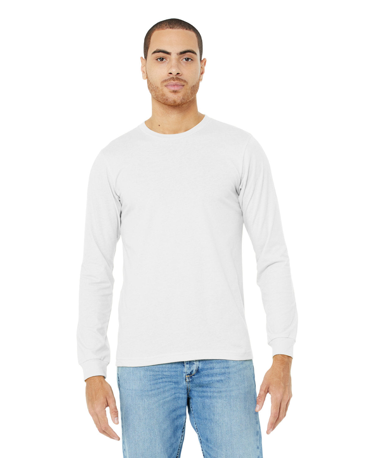 Bella + Canvas Unisex CVC Jersey Long-Sleeve T-Shirt: Versatile Comfort and Modern Style