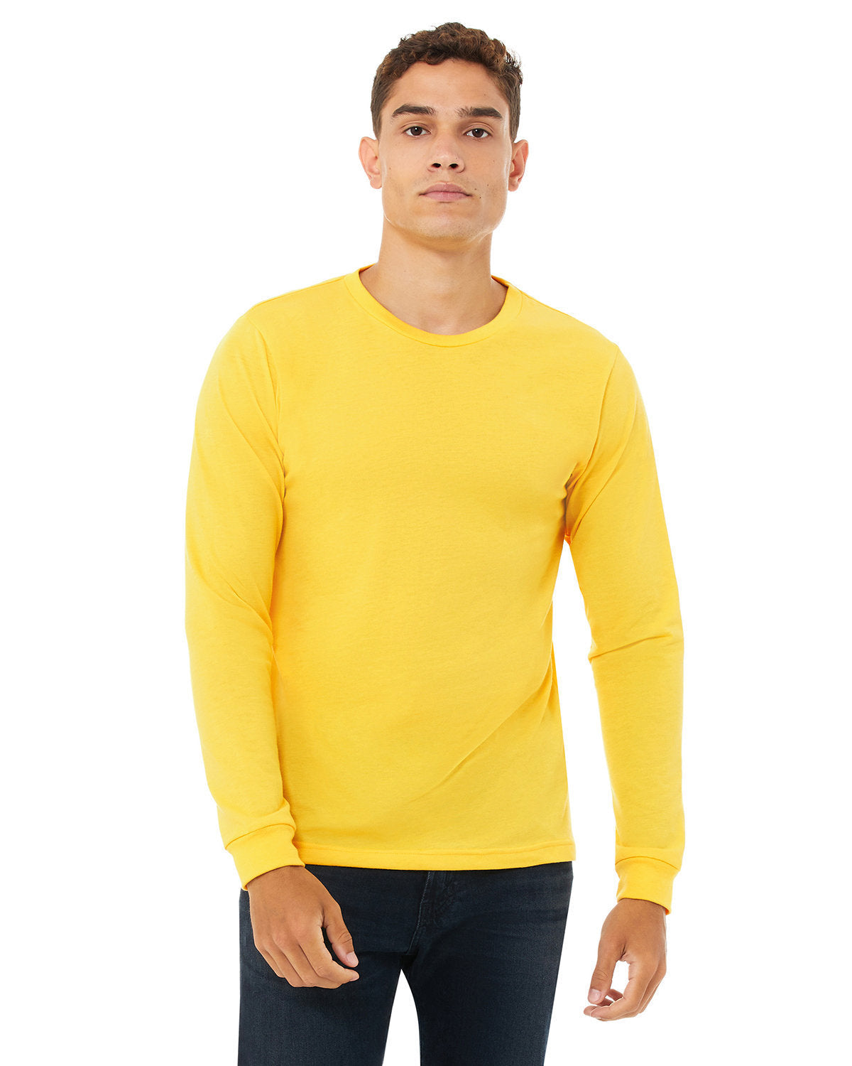 Bella + Canvas Unisex CVC Jersey Long-Sleeve T-Shirt: Versatile Comfort and Modern Style