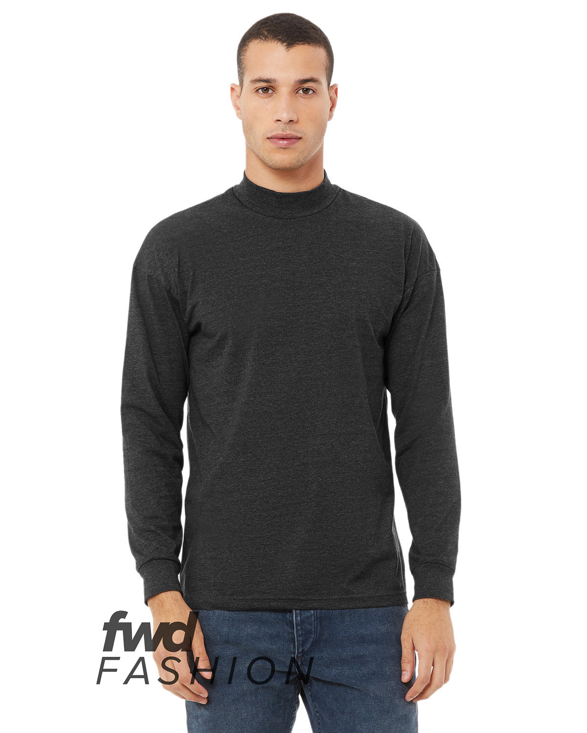 ELEVATE-YOUR-STYLE-WITH-THE-BELLA-CANVAS-FWD-FASHION-UNISEX-MOCK-NECK-LONG-SLEEVE-T-SHIRT