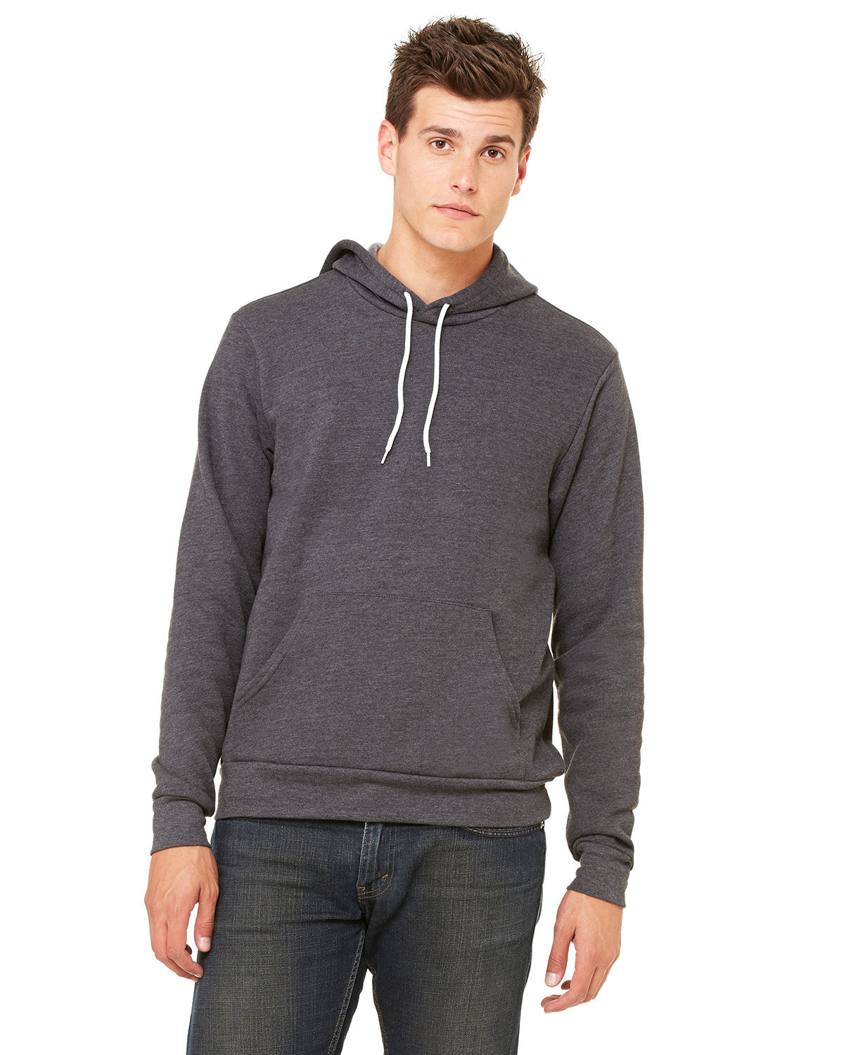 Cozy Sophistication: Bella + Canvas Unisex Sponge Fleece Pullover Hooded Sweatshirt