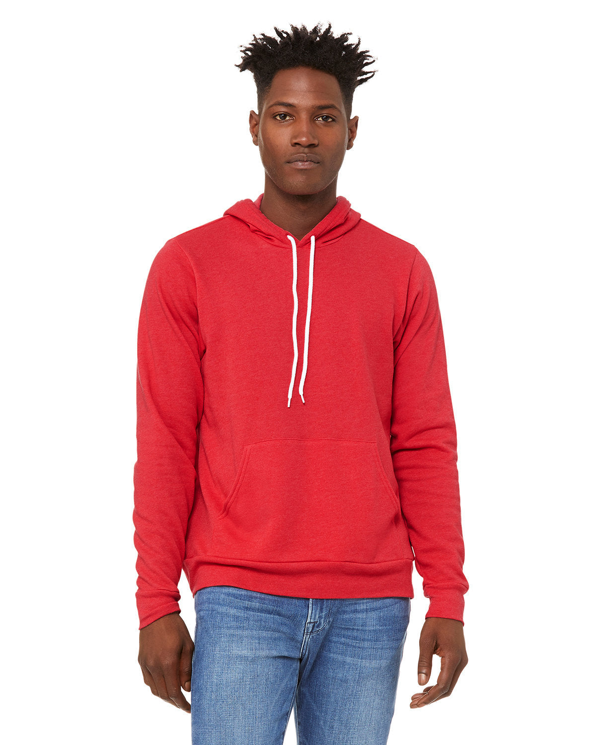 Cozy Sophistication: Bella + Canvas Unisex Sponge Fleece Pullover Hooded Sweatshirt