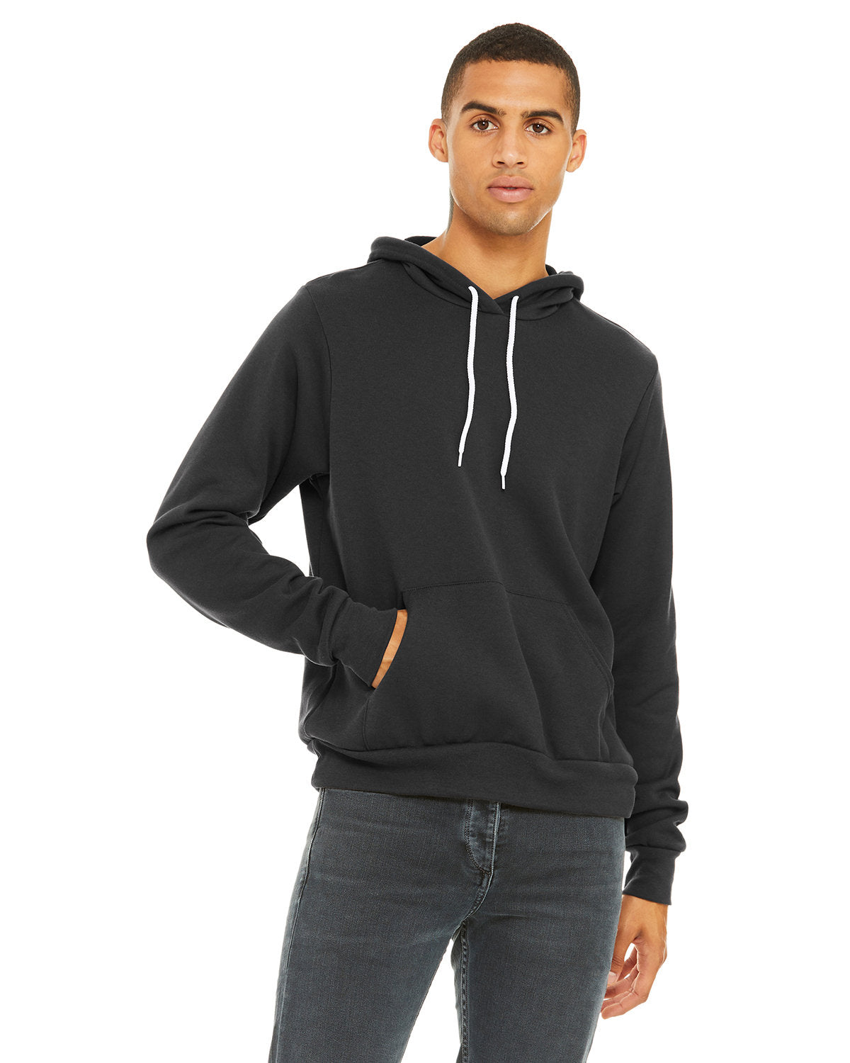 Cozy Sophistication: Bella + Canvas Unisex Sponge Fleece Pullover Hooded Sweatshirt