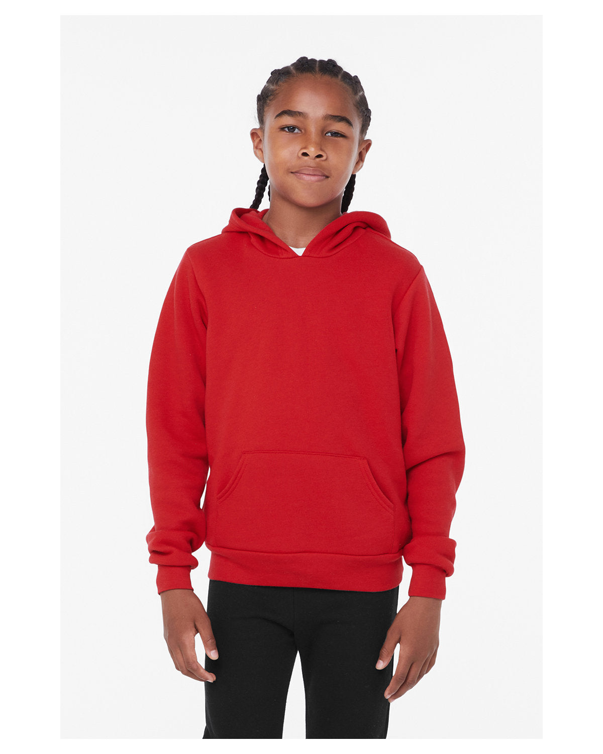 Bella + Canvas Youth Sponge Fleece Hoodie: Cozy Comfort and Modern Style