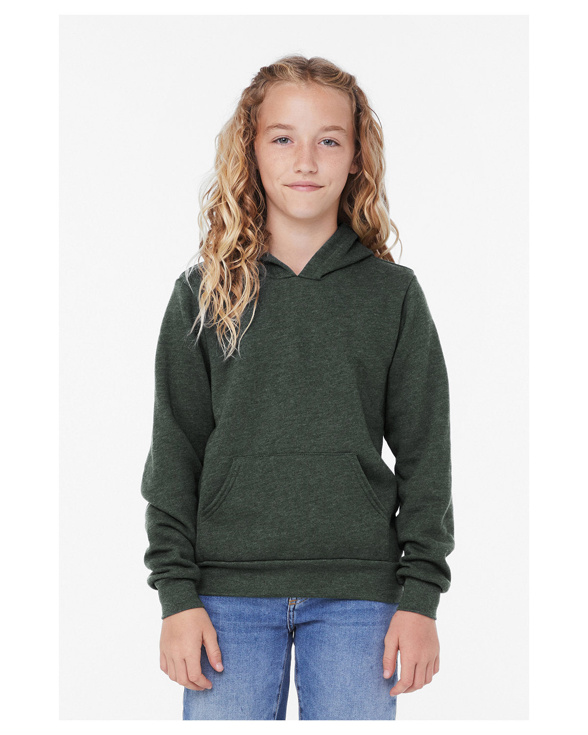 Bella + Canvas Youth Sponge Fleece Hoodie: Cozy Comfort and Modern Style