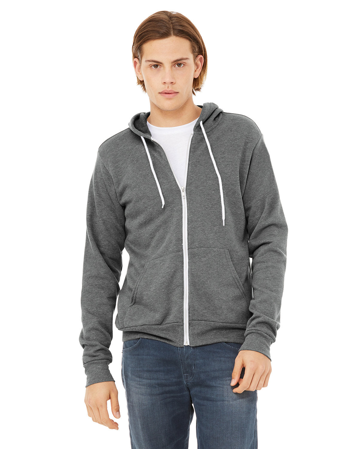 STAY-WARM-IN-STYLE-THE-VERSATILE-BELLA-CANVAS-UNISEX-SPONGE-FLEECE-FULL-ZIP-HOODED-SWEATSHIRT