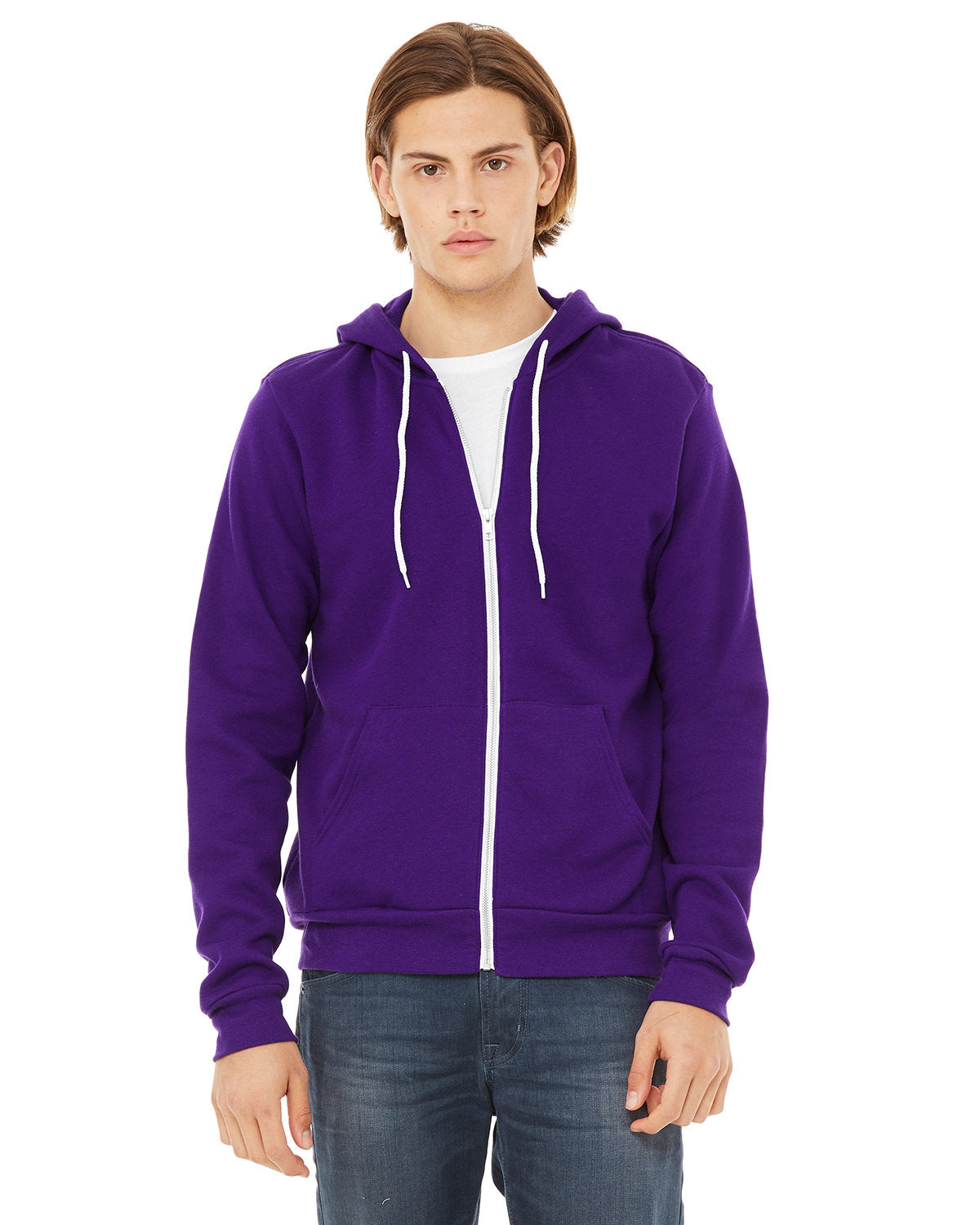 STAY-WARM-IN-STYLE-THE-VERSATILE-BELLA-CANVAS-UNISEX-SPONGE-FLEECE-FULL-ZIP-HOODED-SWEATSHIRT