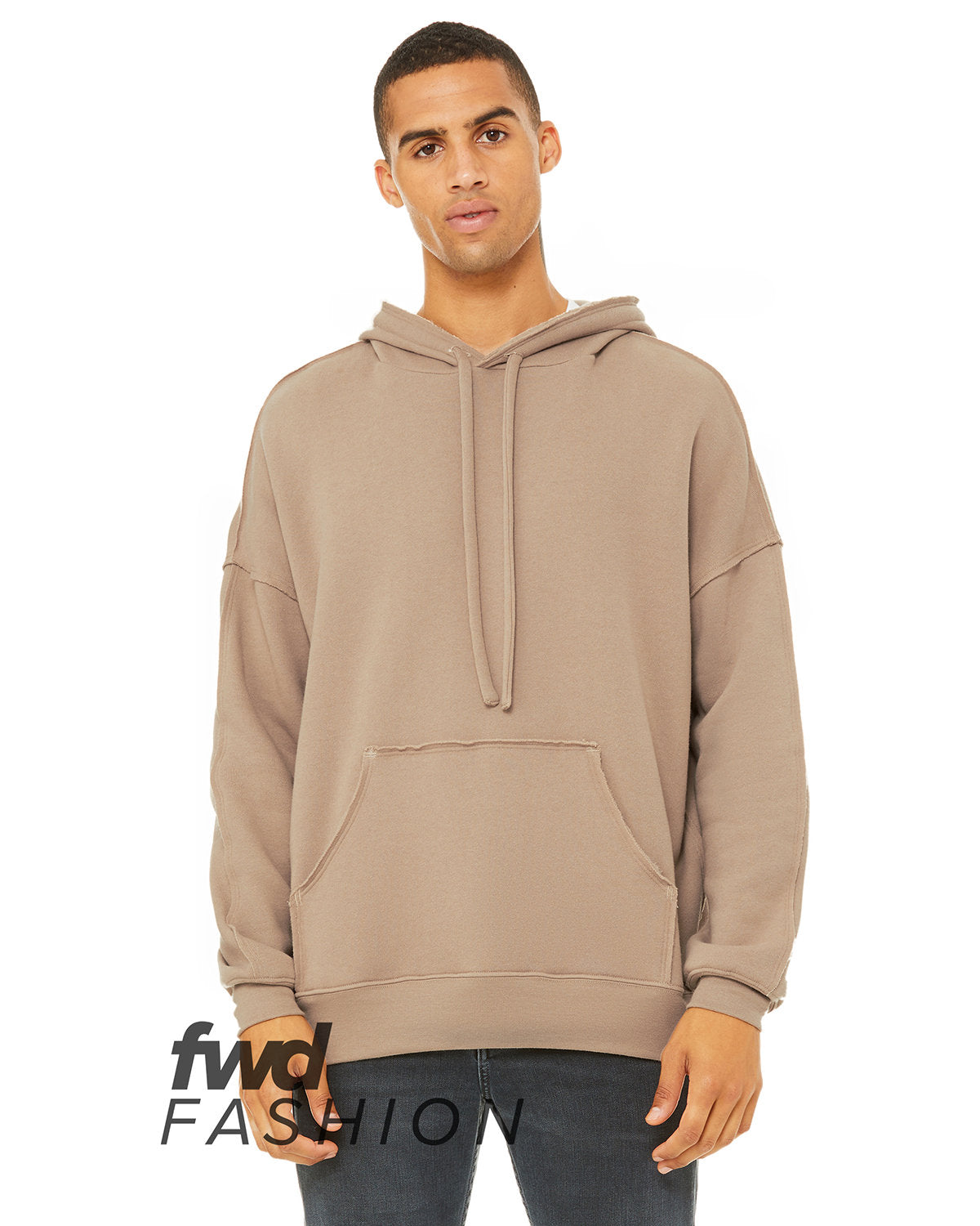 EMBRACE-EDGY-STYLE-DISCOVER-THE-BELLA-CANVAS-FWD-FASHION-UNISEX-RAW-SEAM-HOODED-SWEATSHIRT