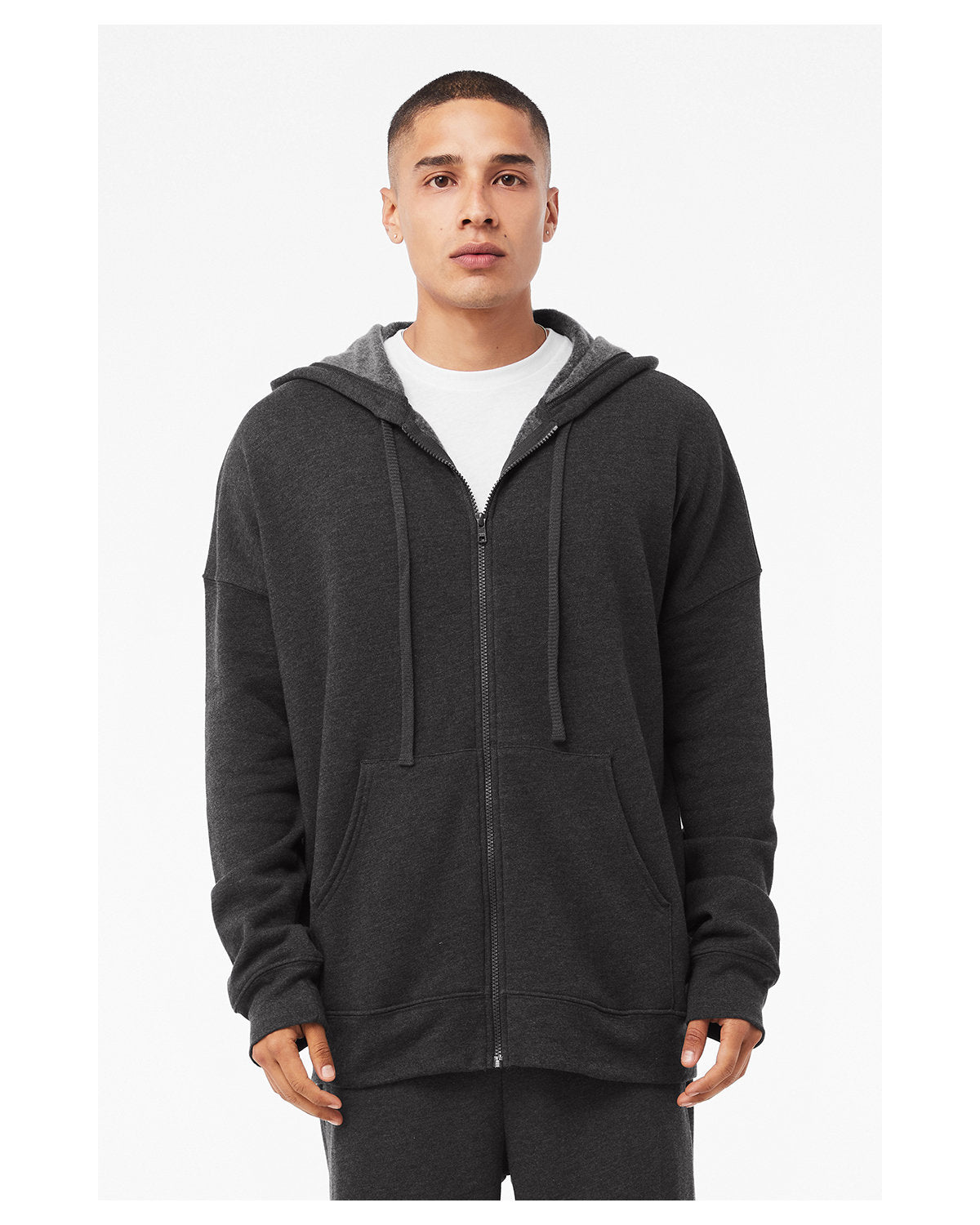 Cozy Style: Bella + Canvas Unisex Sponge Fleece DTM Full-Zip Hooded Sweatshirt