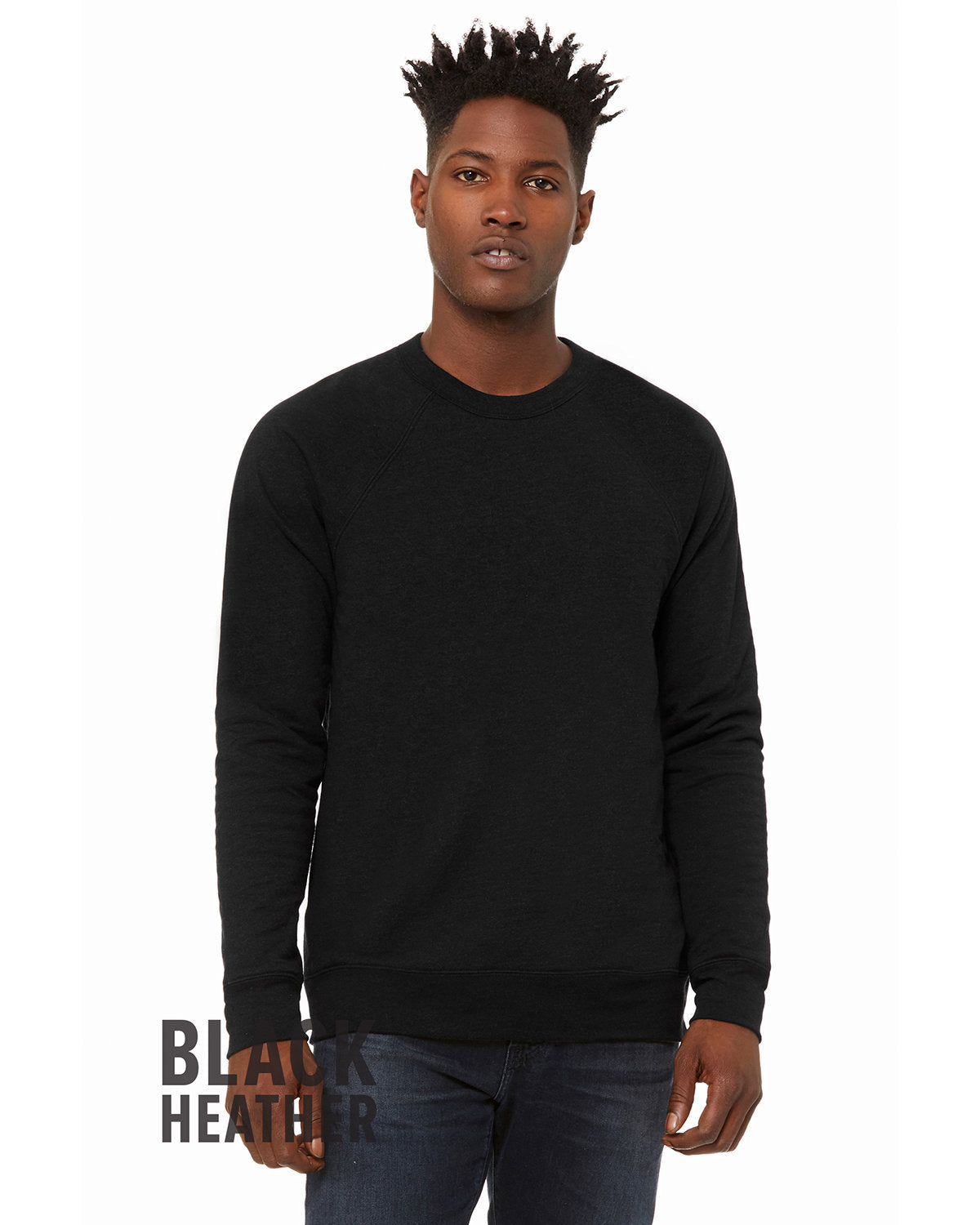 Timeless Comfort: Bella + Canvas Unisex Sponge Fleece Crewneck Sweatshirt