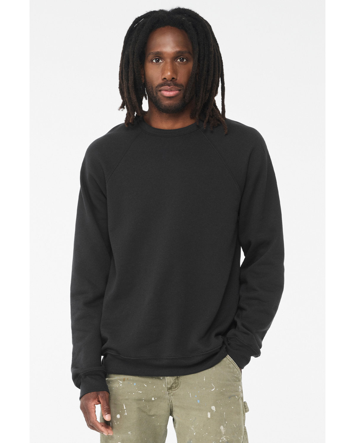 Timeless Comfort: Bella + Canvas Unisex Sponge Fleece Crewneck Sweatshirt