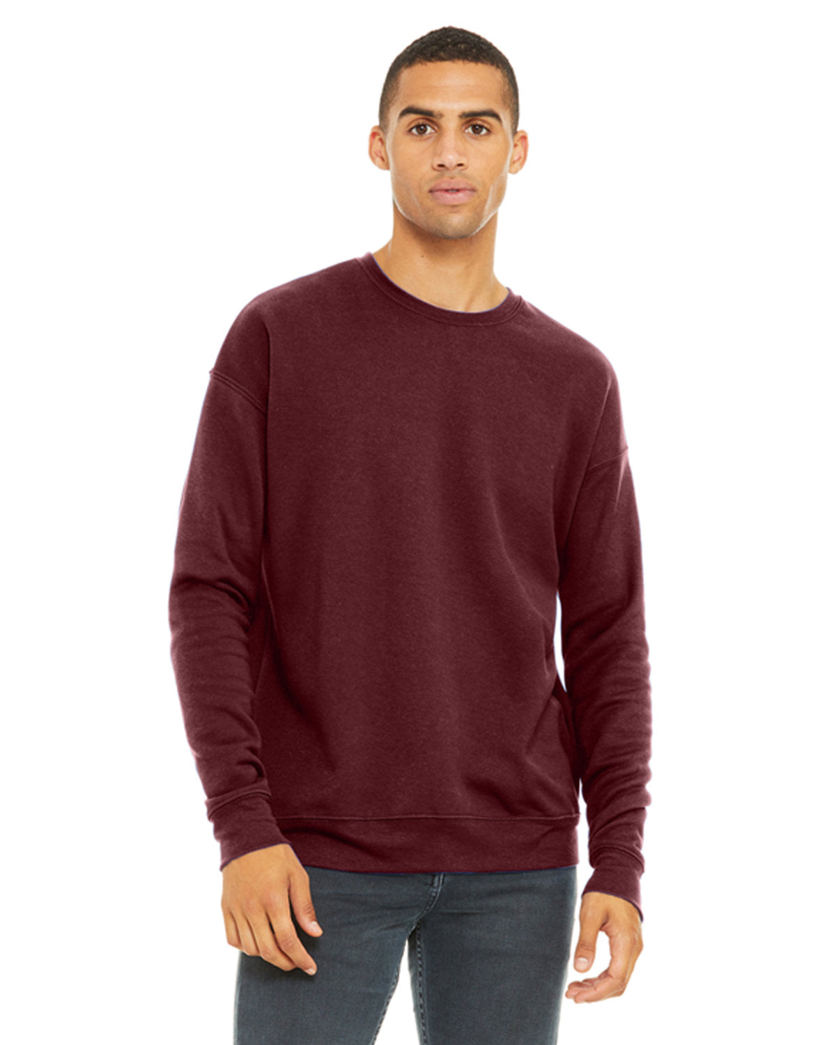 Casual Comfort: Bella + Canvas Unisex Drop Shoulder Fleece