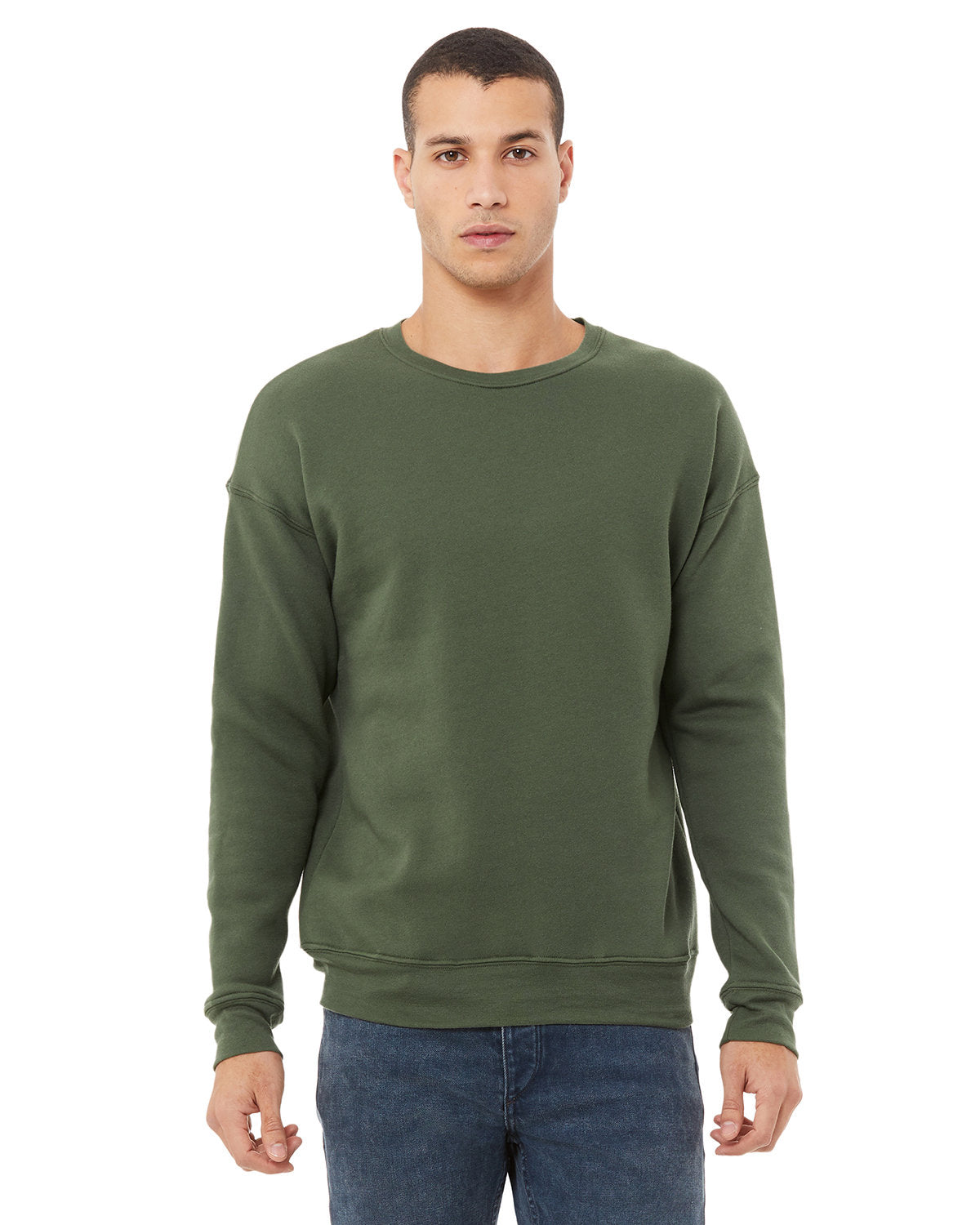 Casual Comfort: Bella + Canvas Unisex Drop Shoulder Fleece