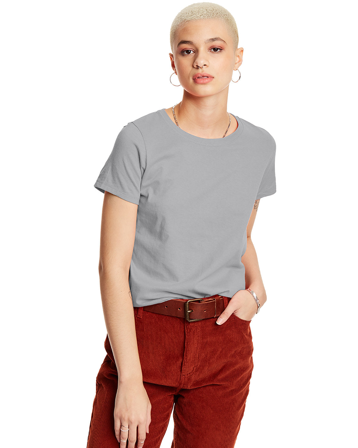 UNCOMPROMISING-COMFORT-HANES-LADIES-ESSENTIAL-T-T-SHIRT-ELEVATING-YOUR-EVERYDAY-STYLE