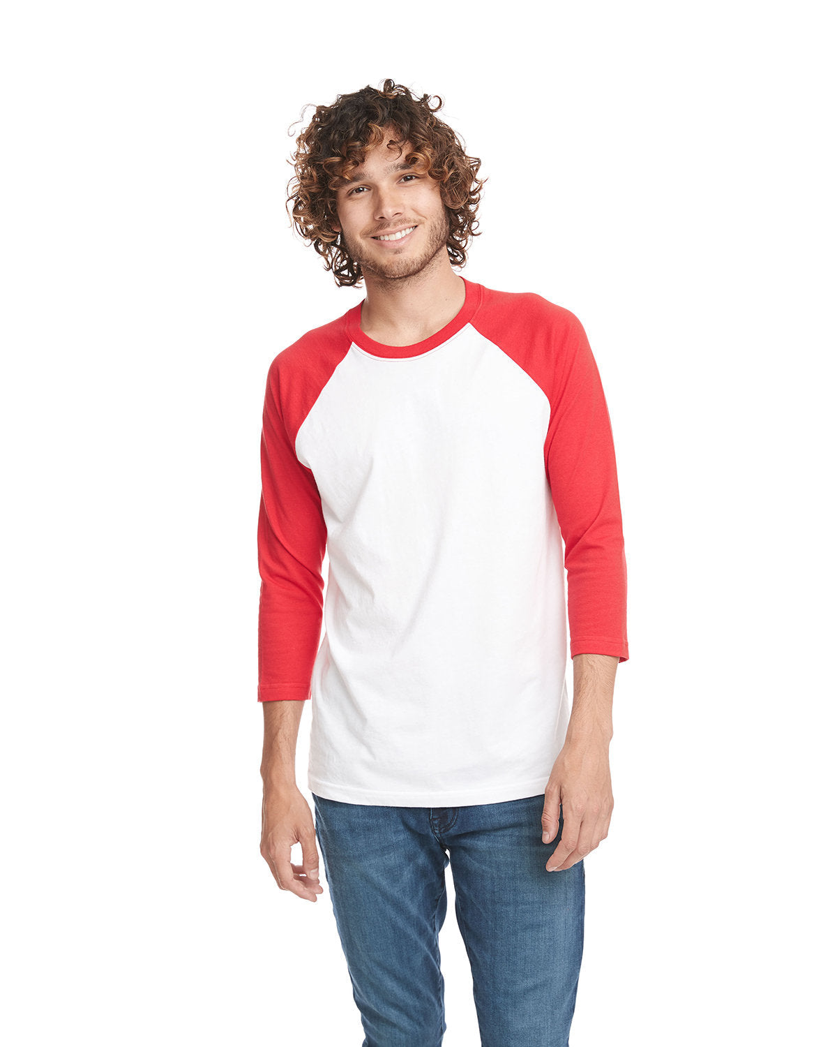 Unisex CVC 3/4 Sleeve Raglan Baseball T-Shirt - Apparel Globe