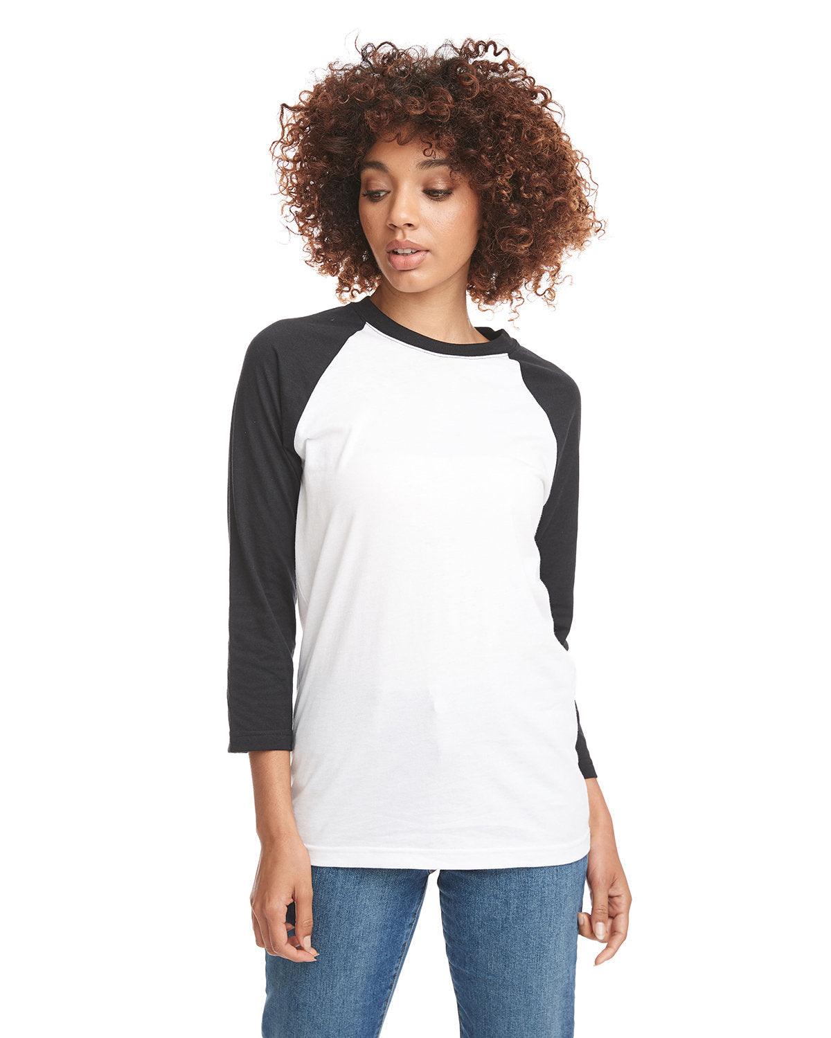 Unisex CVC 3/4 Sleeve Raglan Baseball T-Shirt - Apparel Globe