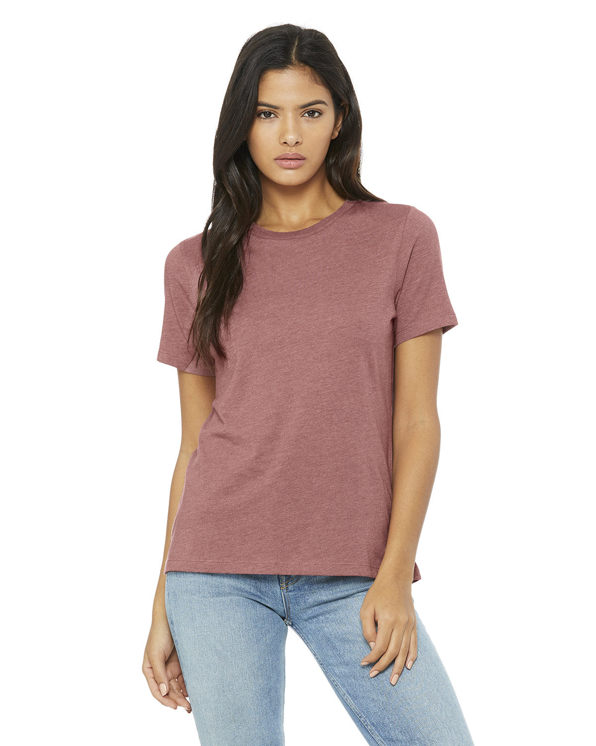 RELAXED-CHIC-DISCOVER-EFFORTLESS-STYLE-WITH-THE-BELLA-CANVAS-LADIES-RELAXED-HEATHER-CVC-SHORT-SLEEVE-T-SHIRT