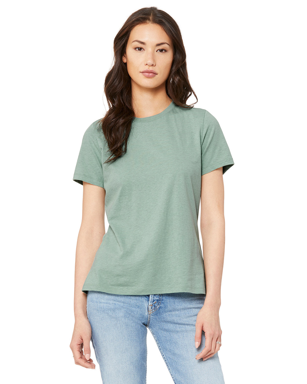 RELAXED-CHIC-DISCOVER-EFFORTLESS-STYLE-WITH-THE-BELLA-CANVAS-LADIES-RELAXED-HEATHER-CVC-SHORT-SLEEVE-T-SHIRT