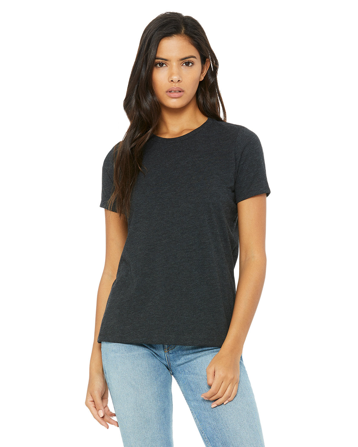 EMBRACE-EFFORTLESS-ELEGANCE-WITH-THE-BELLA-CANVAS-LADIES-RELAXED-TRIBLEND-T-SHIRT