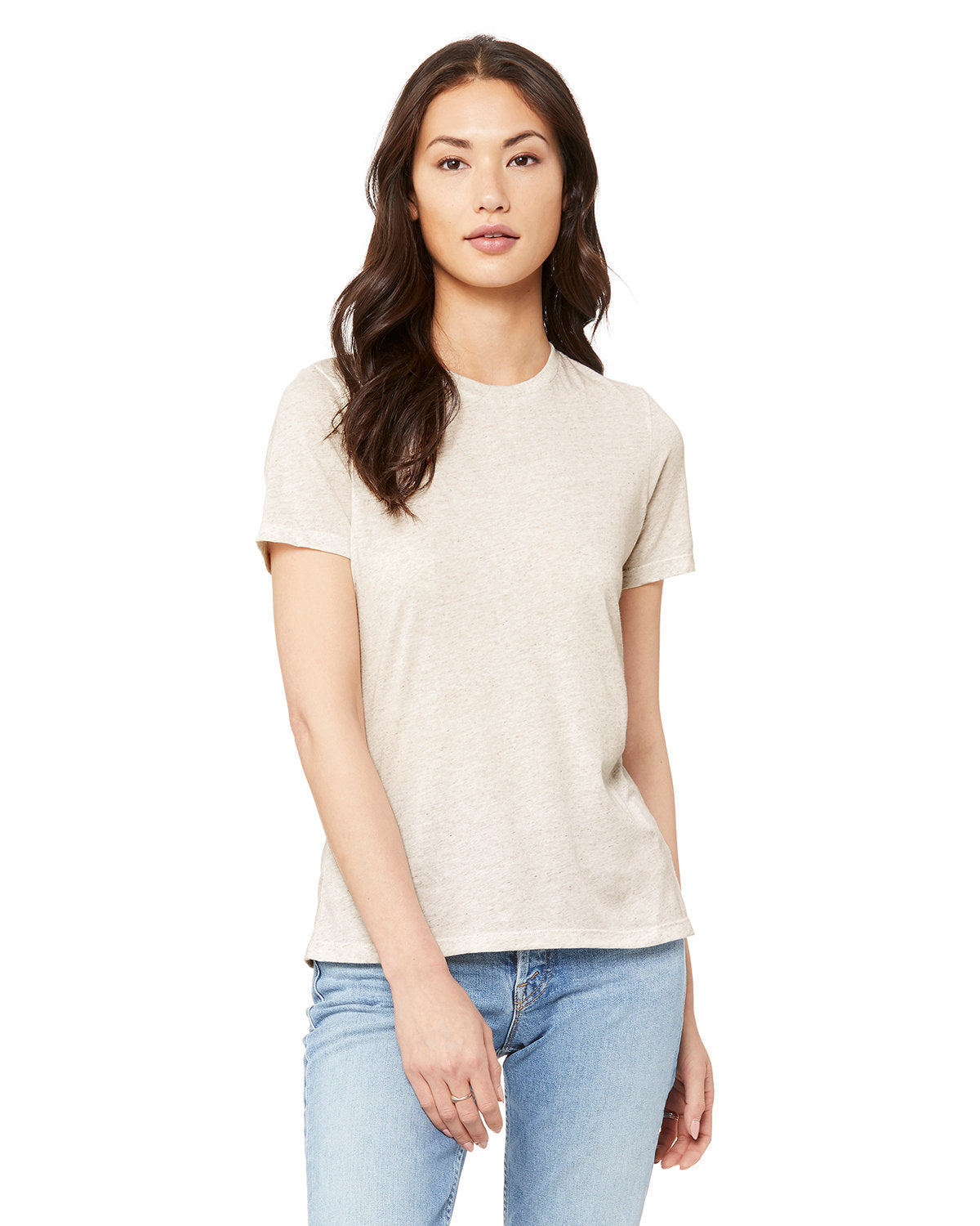 EMBRACE-EFFORTLESS-ELEGANCE-WITH-THE-BELLA-CANVAS-LADIES-RELAXED-TRIBLEND-T-SHIRT