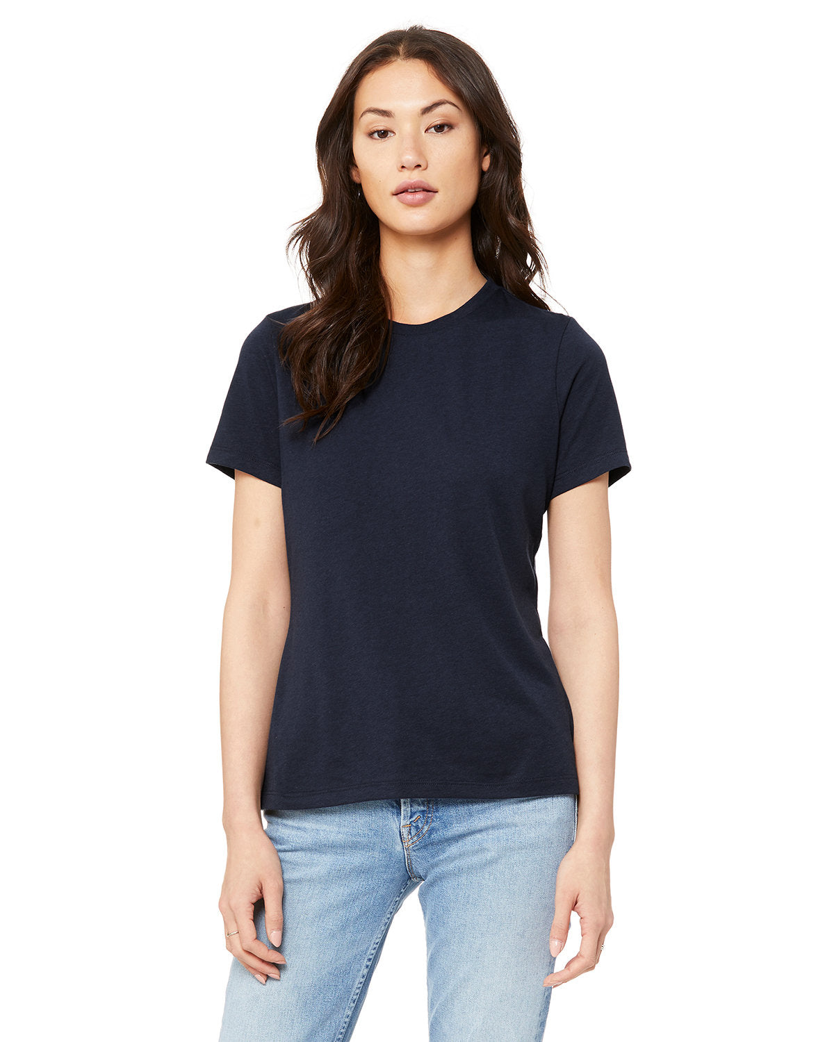 EMBRACE-EFFORTLESS-ELEGANCE-WITH-THE-BELLA-CANVAS-LADIES-RELAXED-TRIBLEND-T-SHIRT