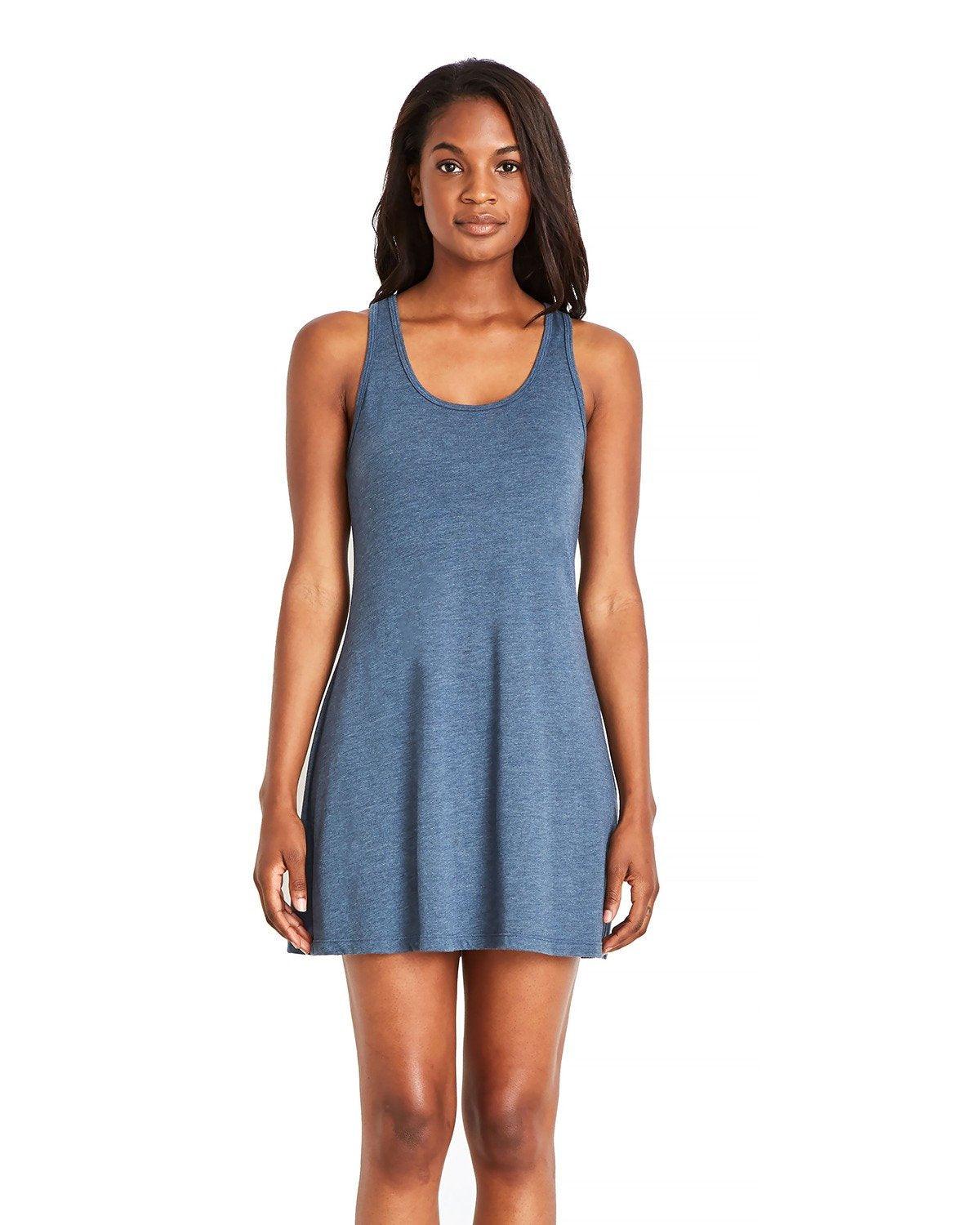 Ladies' Triblend Racerback Tank Dress - Apparel Globe