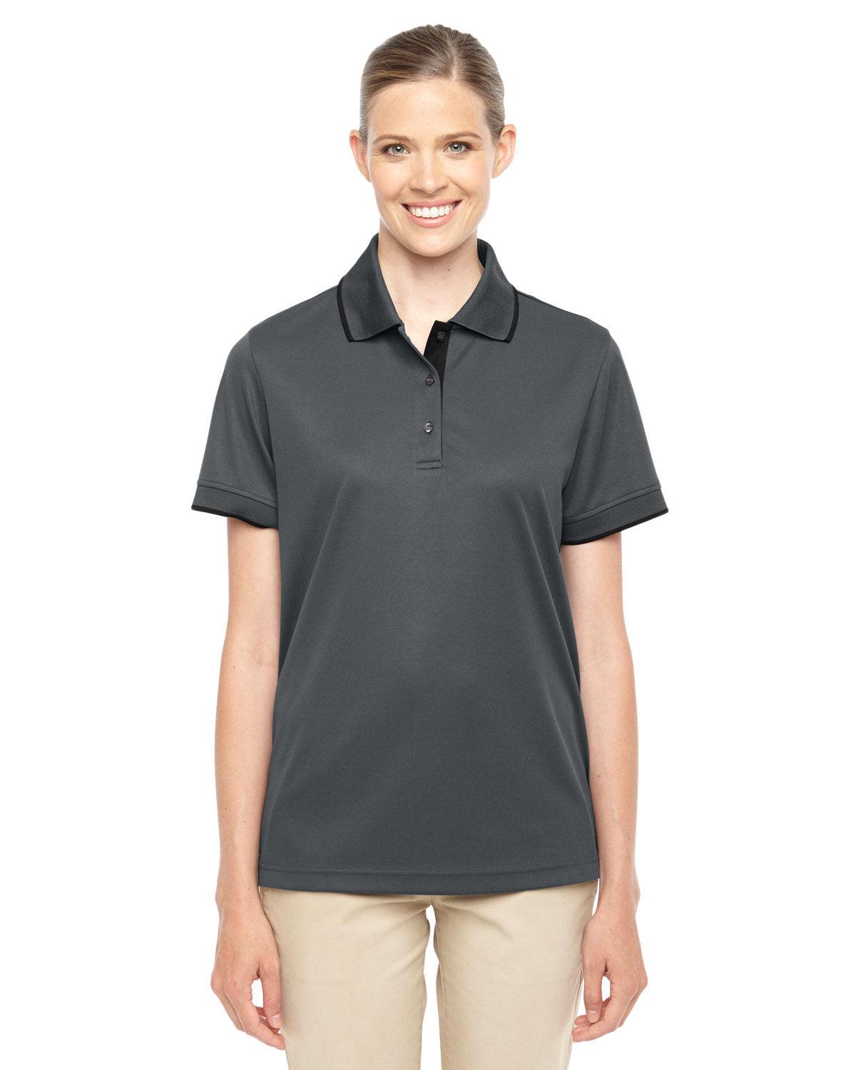 Ladies' Motive Performance PiquÃ© Polo with Tipped Collar - Apparel Globe