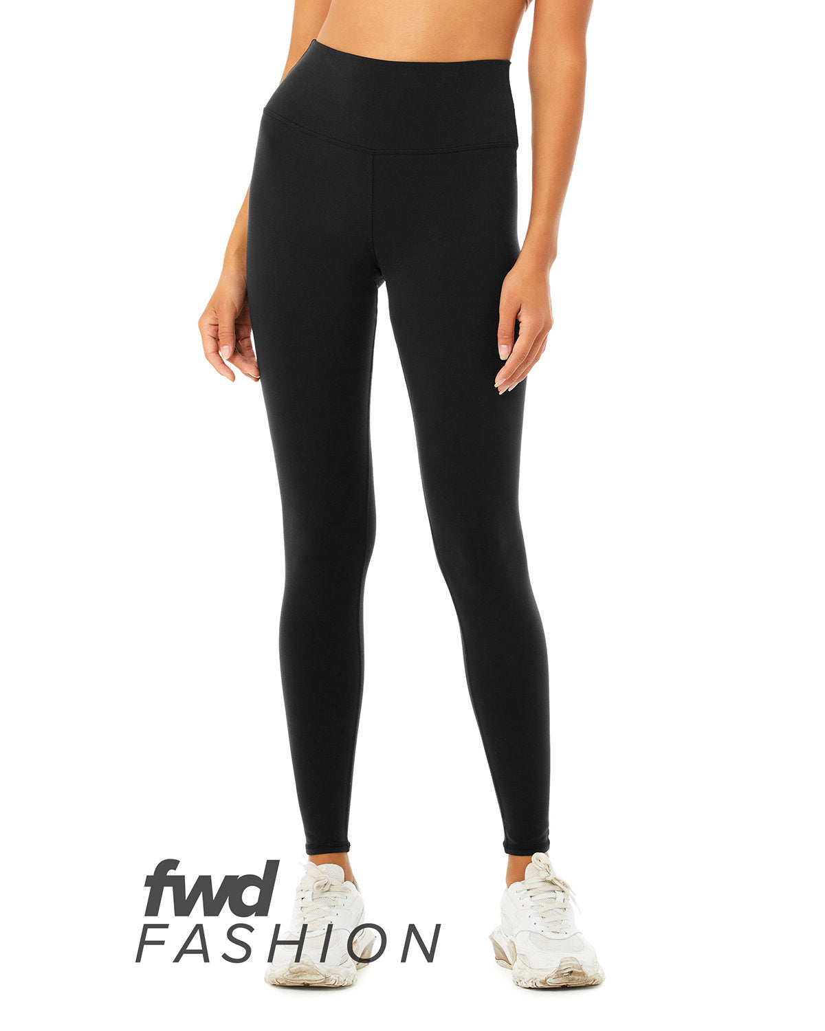 STAY-ACTIVE-IN-STYLE-WITH-BELLA-CANVAS-FWD-FASHION-LADIES-HIGH-WAIST-FITNESS-LEGGINGS