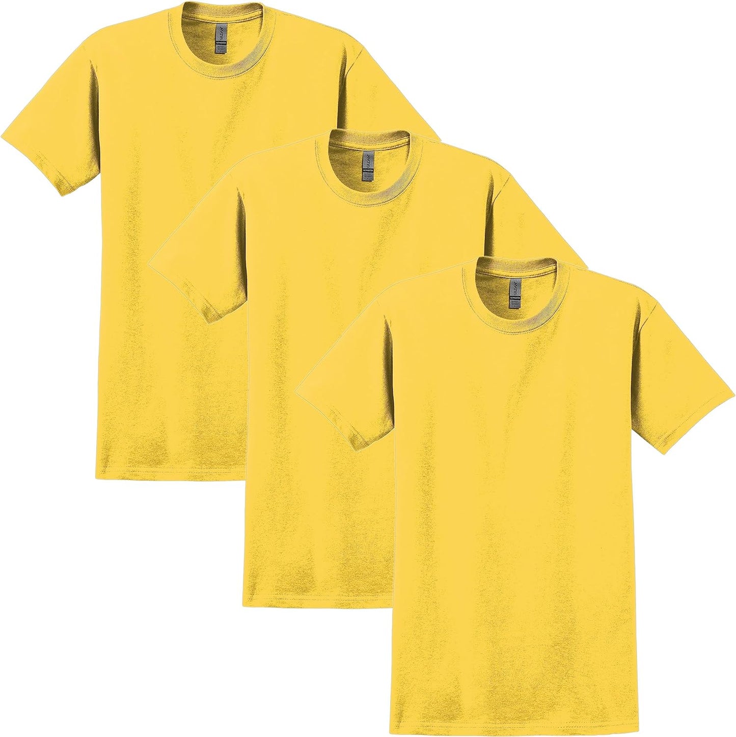 Adult Ultra Cotton Short Sleeve T-Shirt (3 Packs) Big Size G200