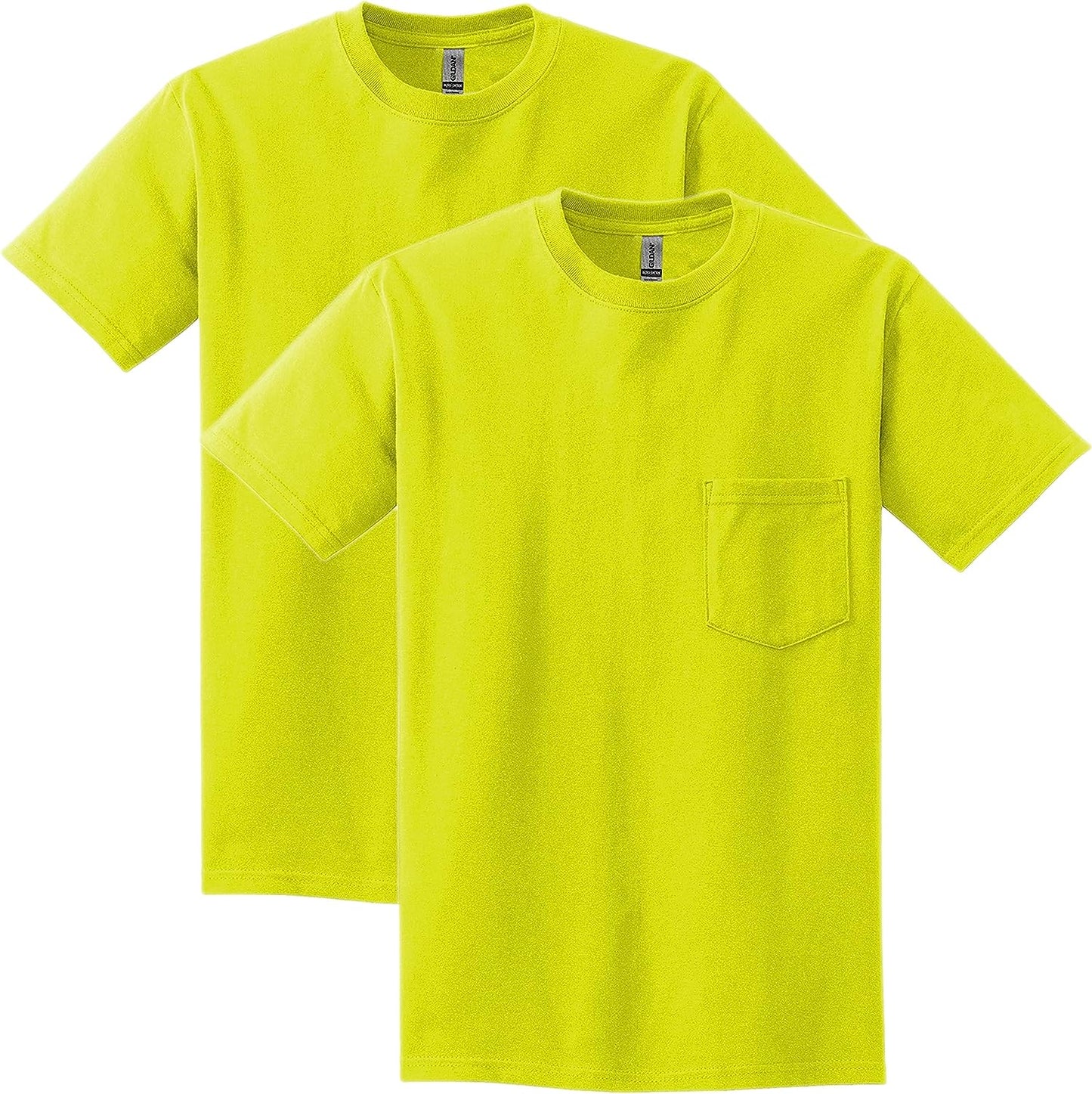 GILDAN ADULT ULTRA COTTON POCKET T-SHIRT - APPAREL GLOBE