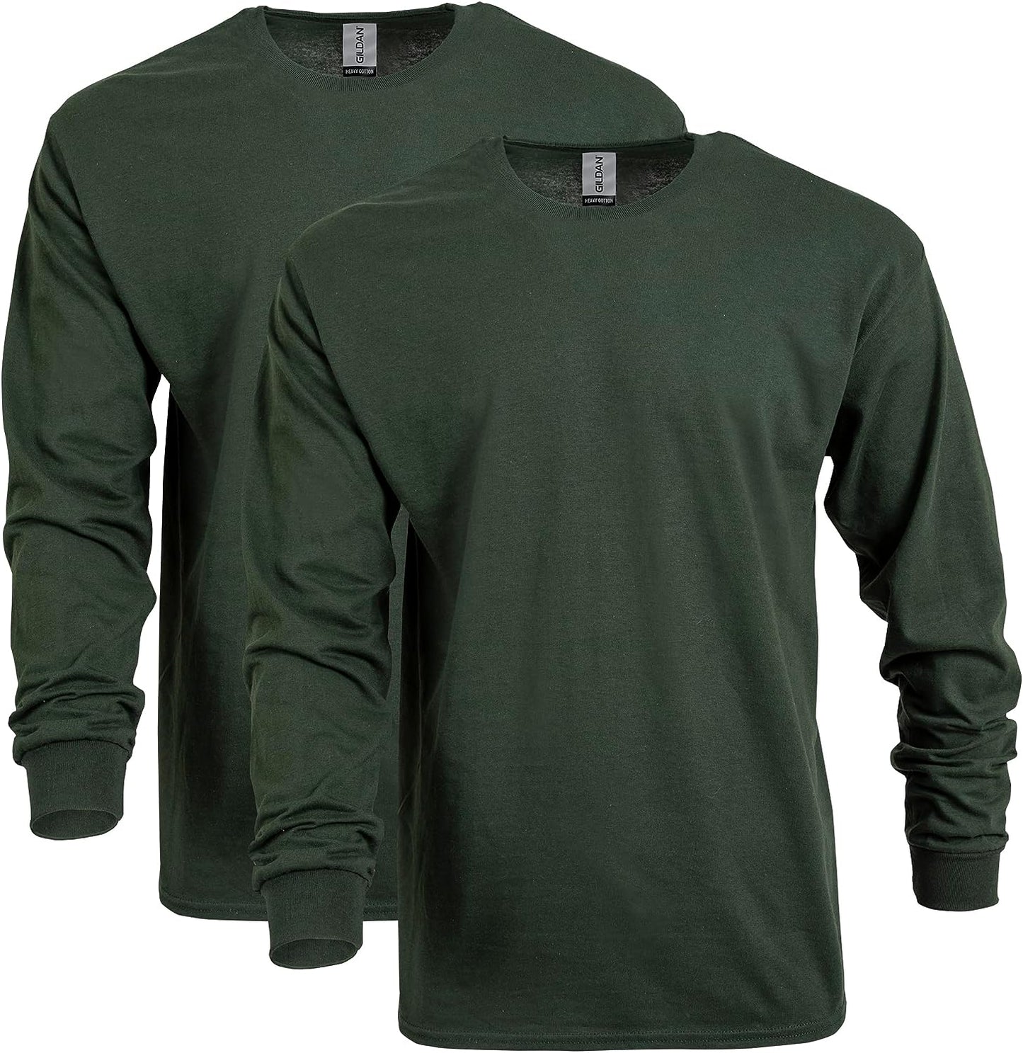 GILDAN ADULT HEAVY COTTON LONG-SLEEVE T-SHIRT - APPAREL GLOBE