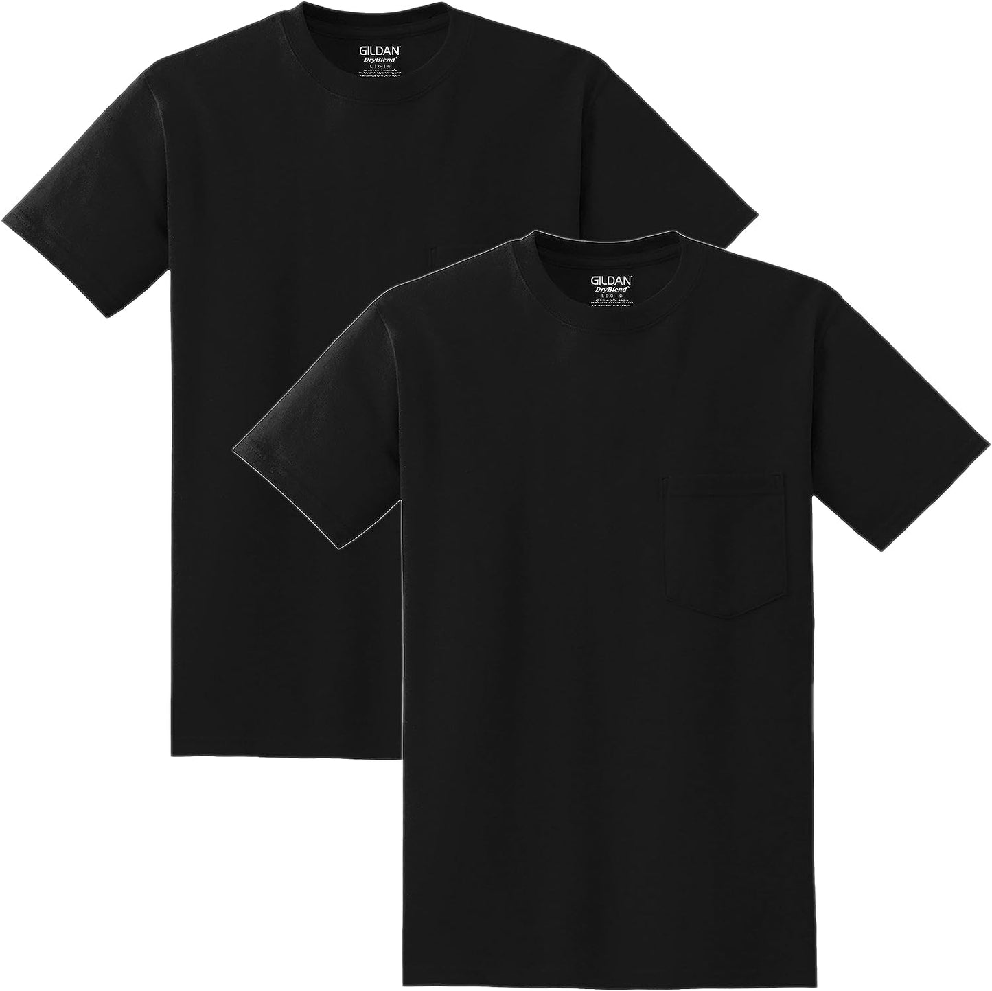 GILDAN ADULT 50/50 POCKET T-SHIRT - APPAREL GLOBE