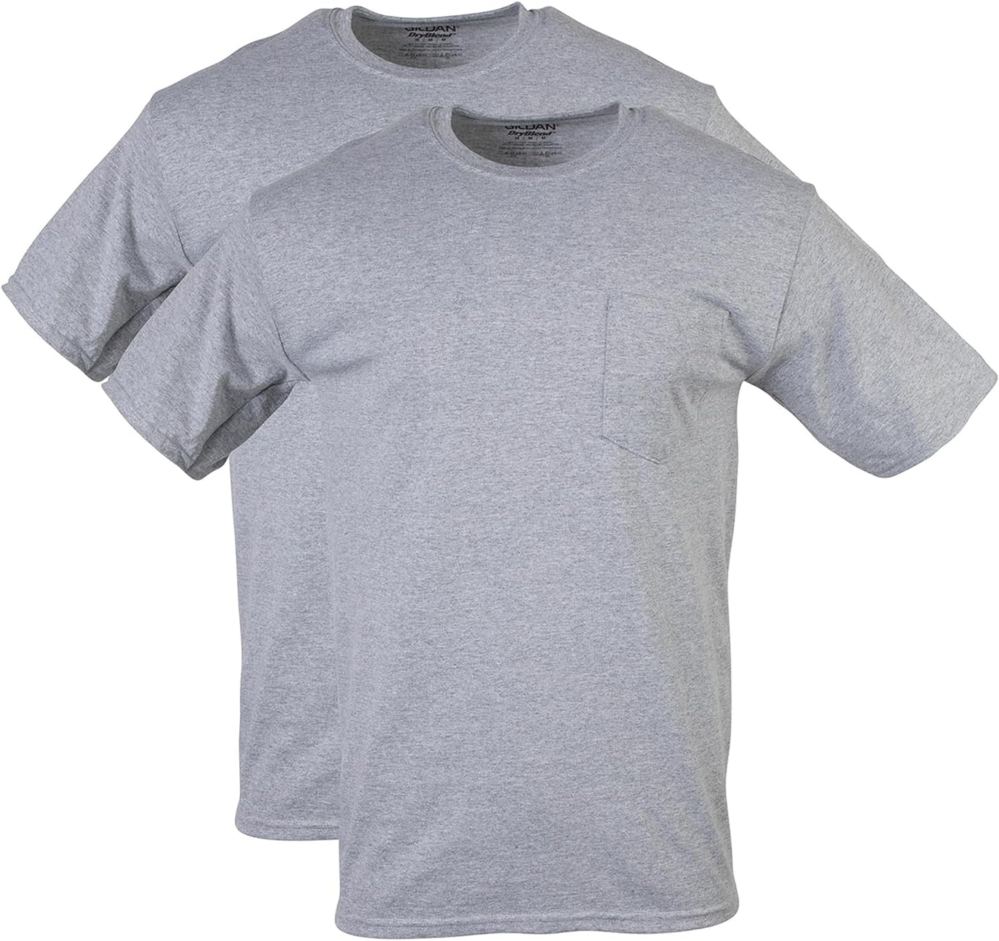 GILDAN ADULT 50/50 POCKET T-SHIRT - APPAREL GLOBE