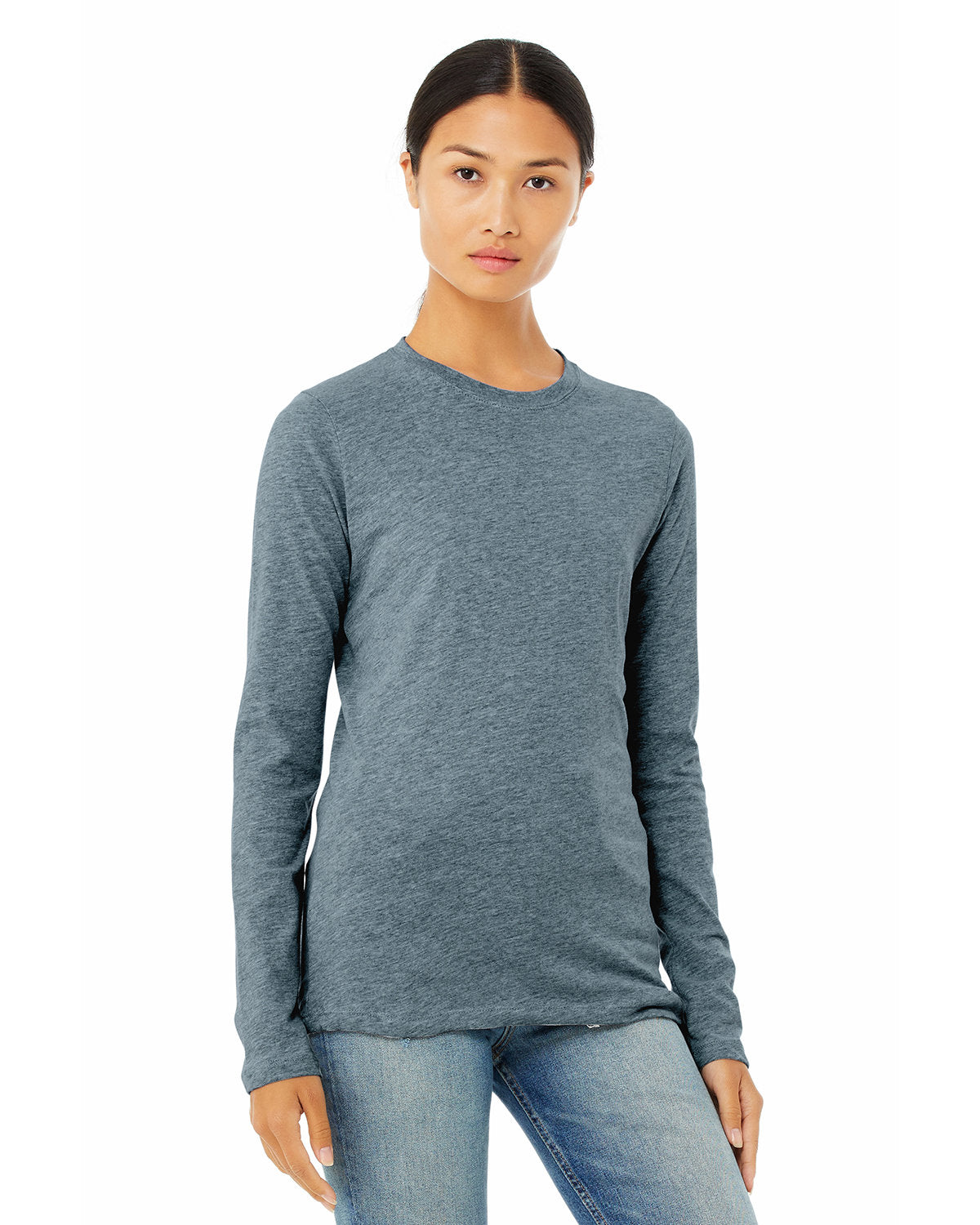 Bella + Canvas Ladies' Jersey Long-Sleeve Tee: Timeless Comfort and Style