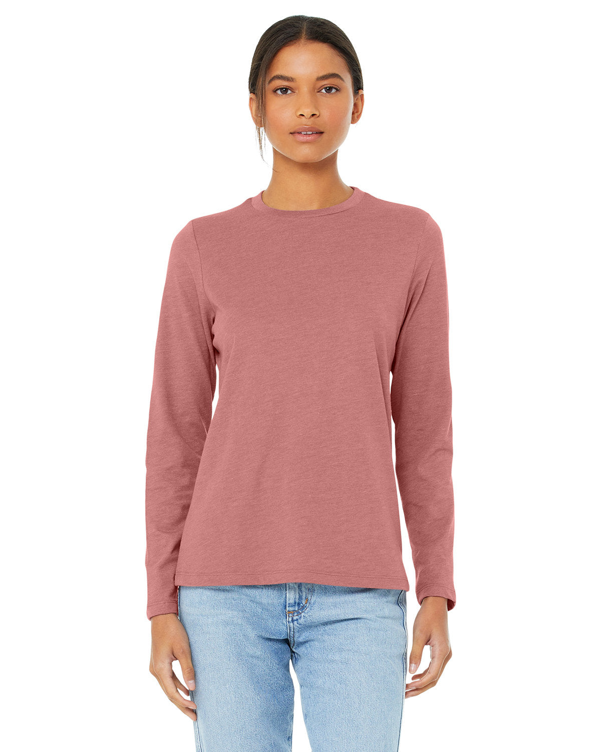 Bella + Canvas Ladies' Jersey Long-Sleeve Tee: Timeless Comfort and Style