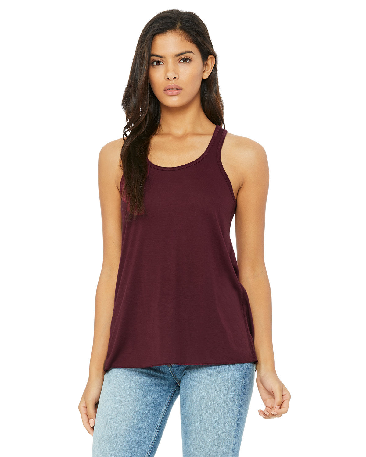 Effortlessly Stylish Bella + Canvas Flowy Racerback Tank for Women