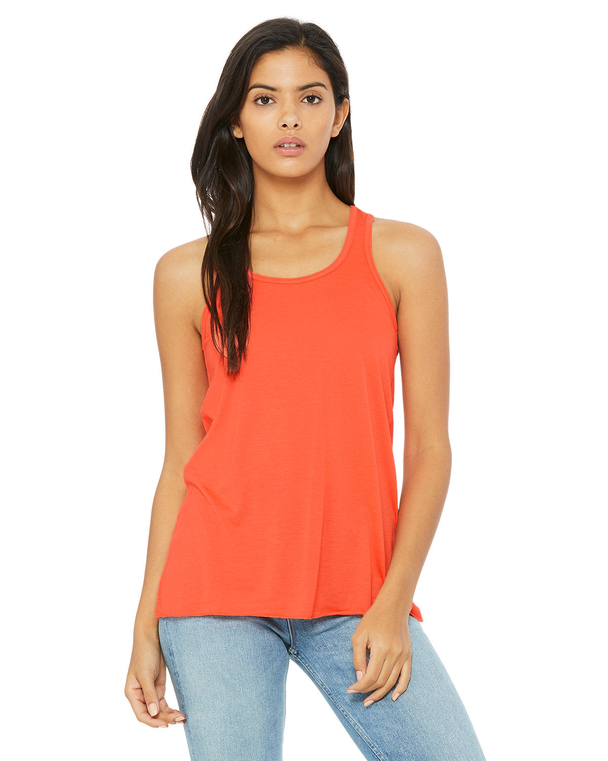 Effortlessly Stylish Bella + Canvas Flowy Racerback Tank for Women