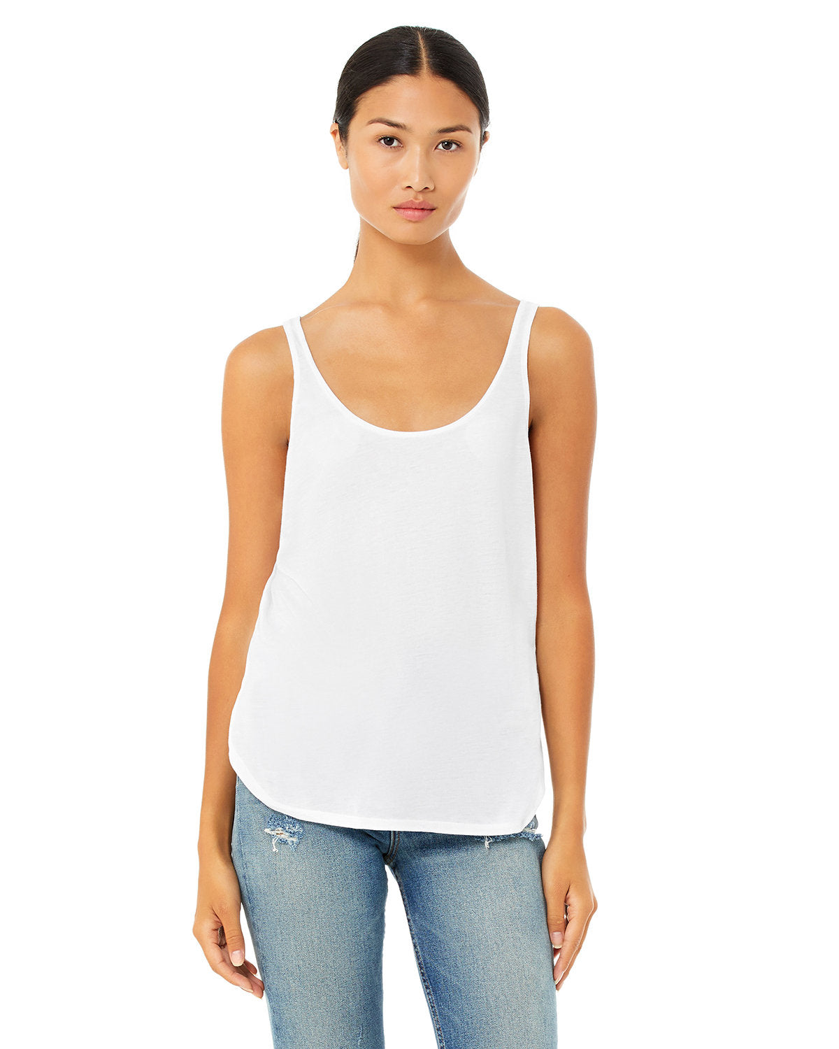 Bella + Canvas Flowy Side Slit Tank: Effortless Elegance for Women