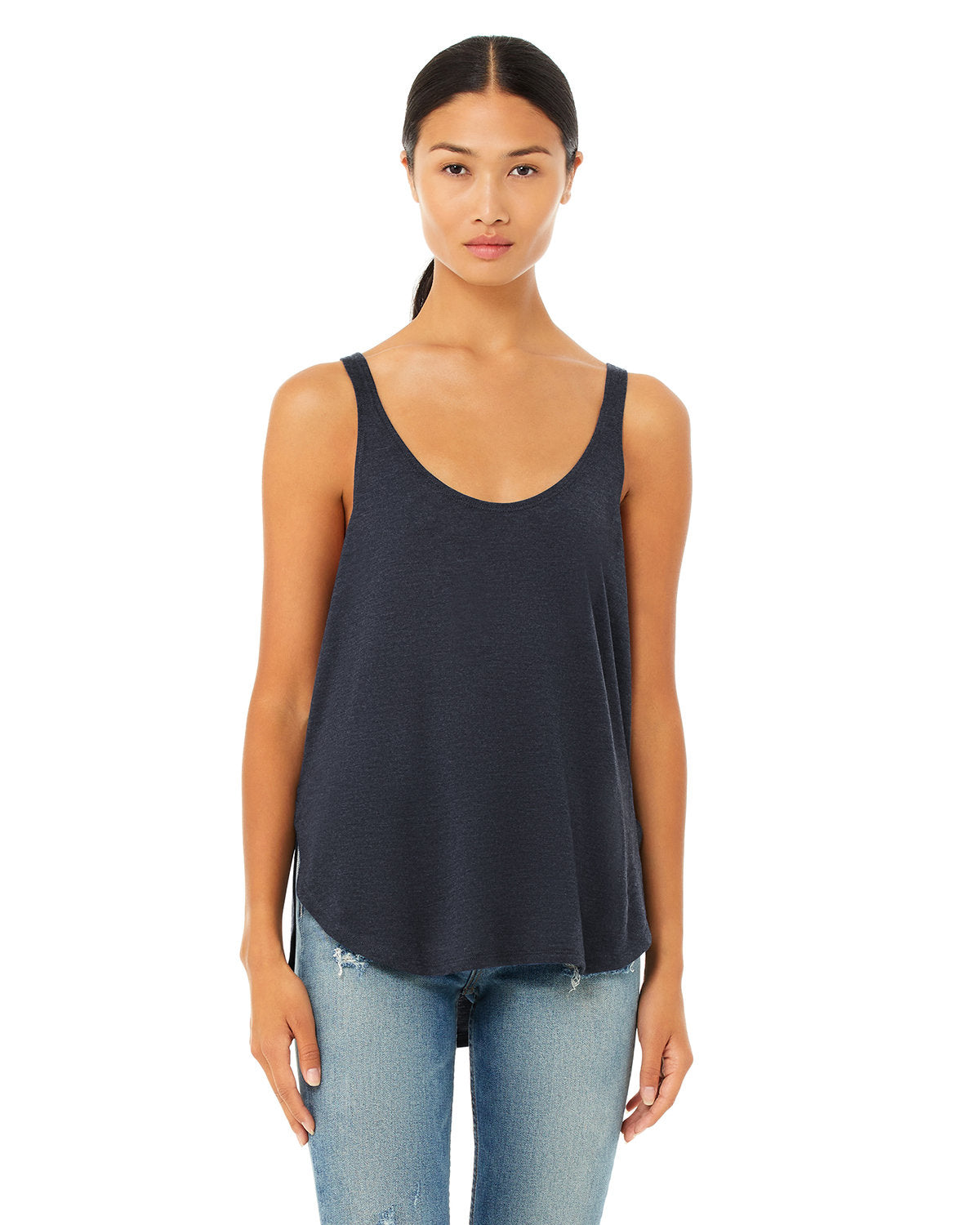 Bella + Canvas Flowy Side Slit Tank: Effortless Elegance for Women